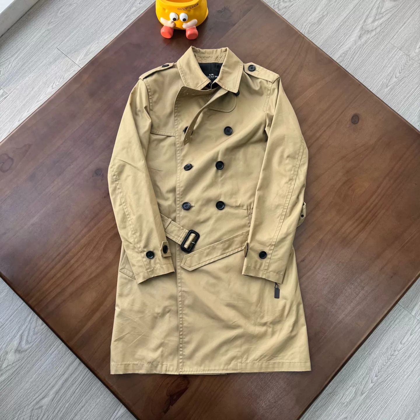 Coach Coach Khaki Trench Coat L Size L / US 10 / IT 46 - 1 Thumbnail