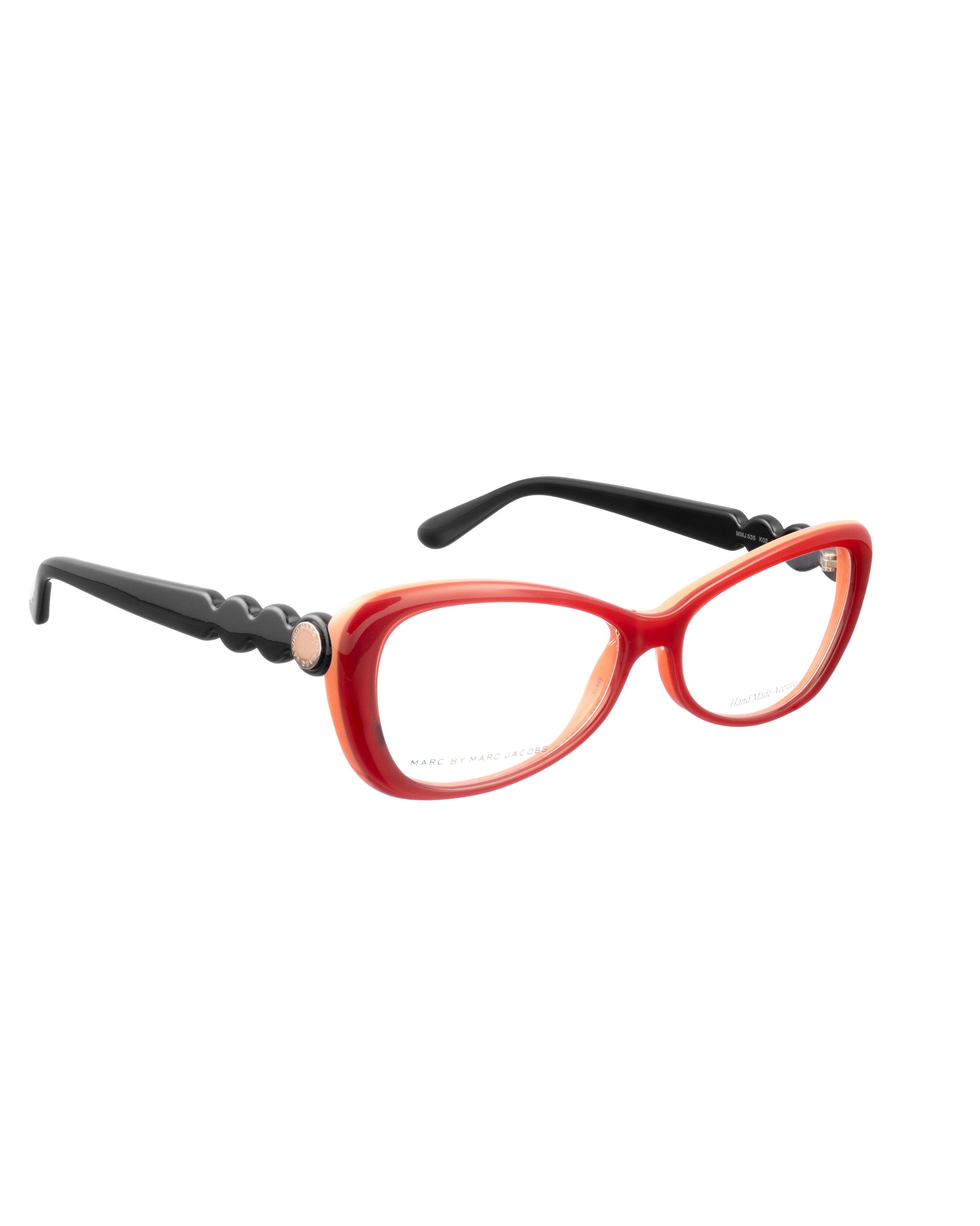 Marc by Marc Jacobs Marc by Marc Jacobs 00s Red, Orange & Black Glasses Size ONE SIZE - 1 Thumbnail