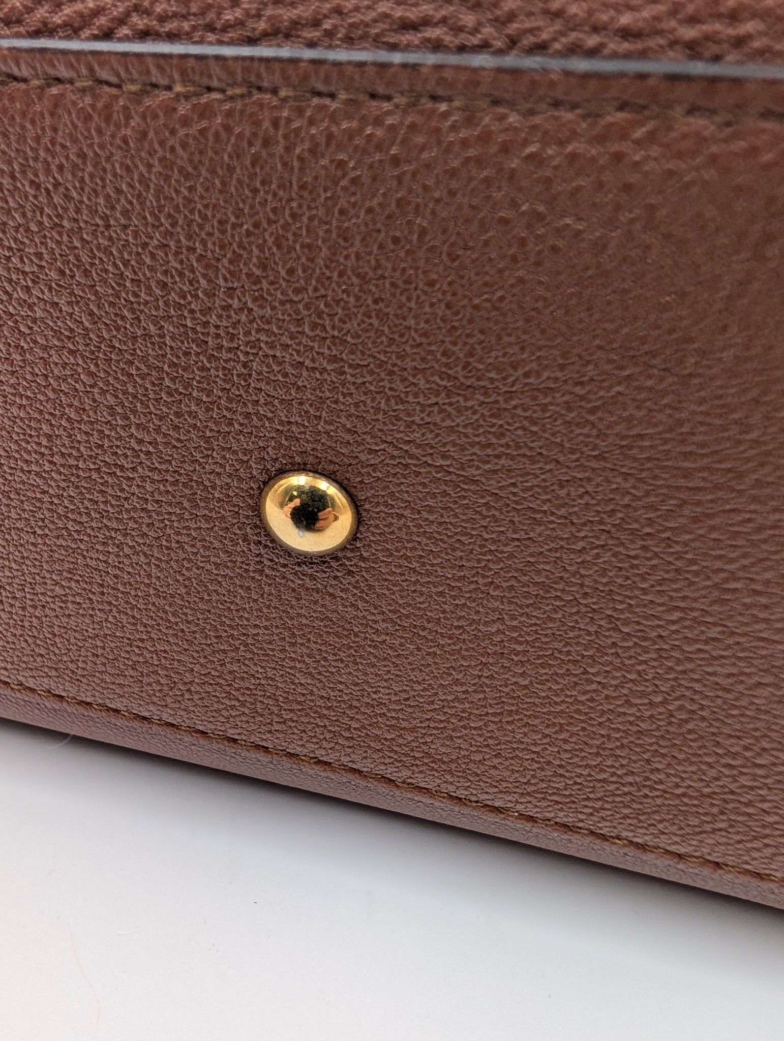 Gucci Brown Diana Tote Bag With Bamboo Handle Size ONE SIZE - 8 Thumbnail
