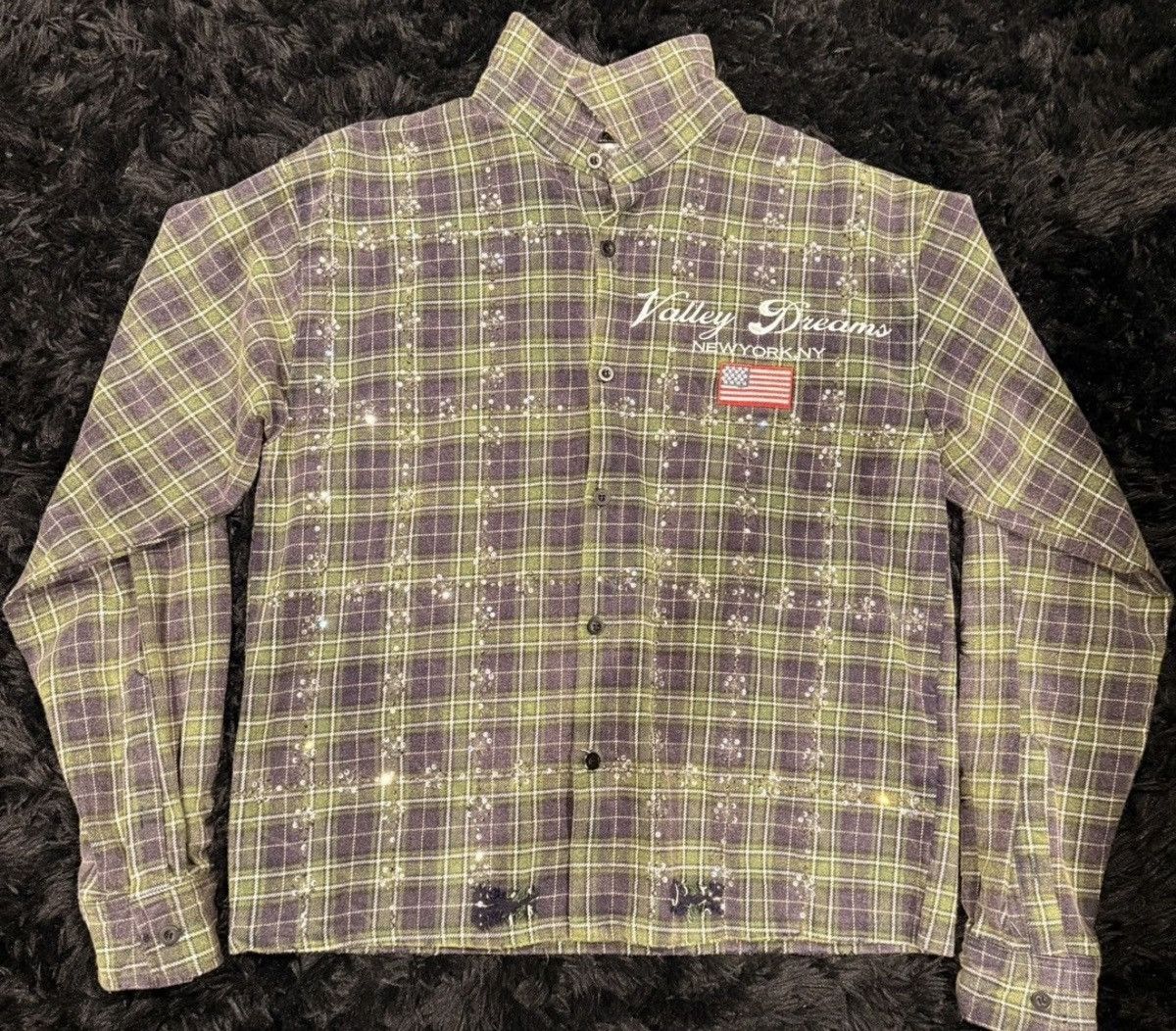 Vale Vale Forever Green Day Flannel | Grailed