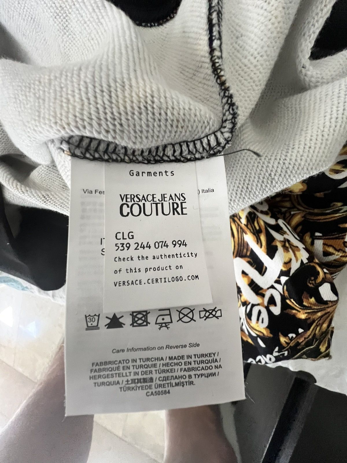 Versace Jeans Couture Versace jeans couture sweatshirt Size US S / EU 44-46 / 1 - 6 Thumbnail