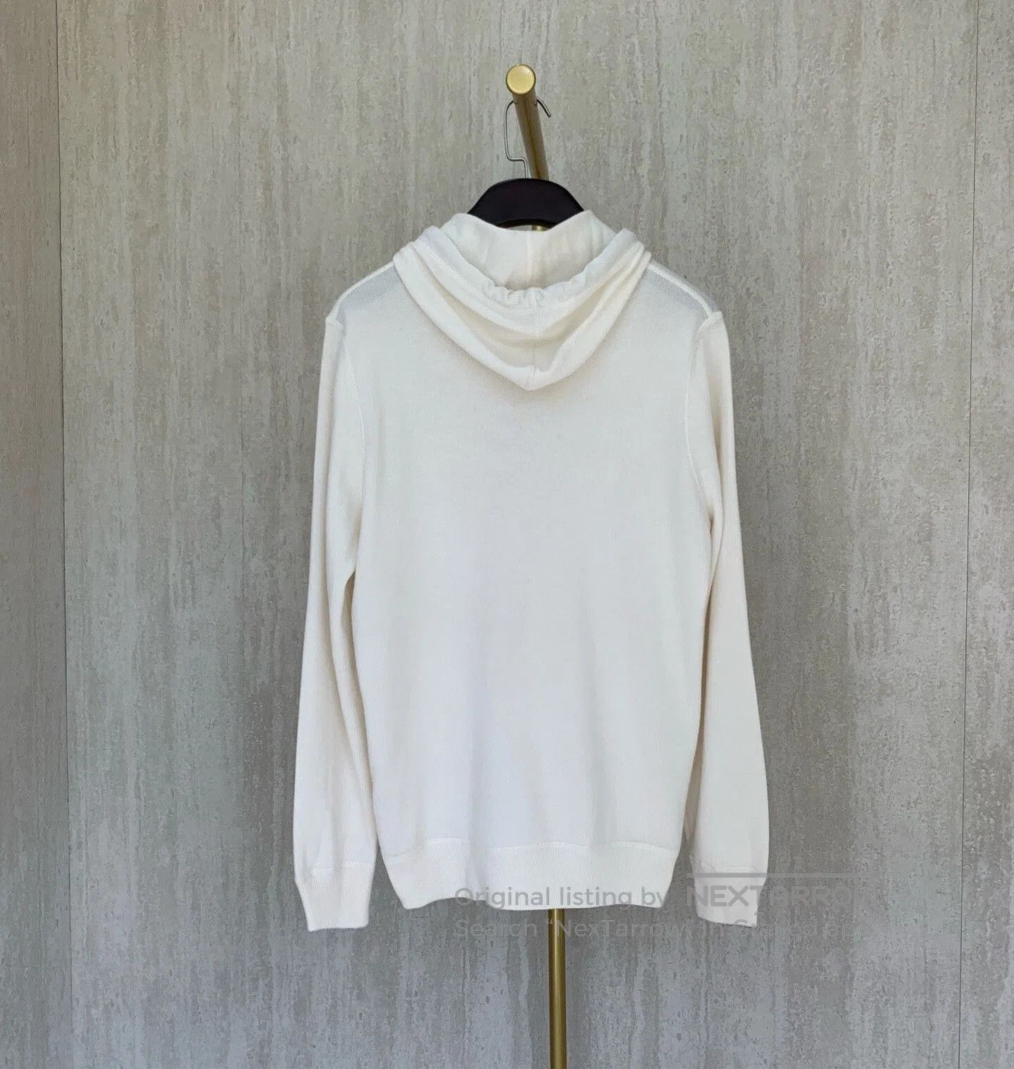 Brunello Cucinelli Brunello Cucinelli Hooded Cashmere Sweater. Size US M / EU 48-50 / 2 - 2 Thumbnail
