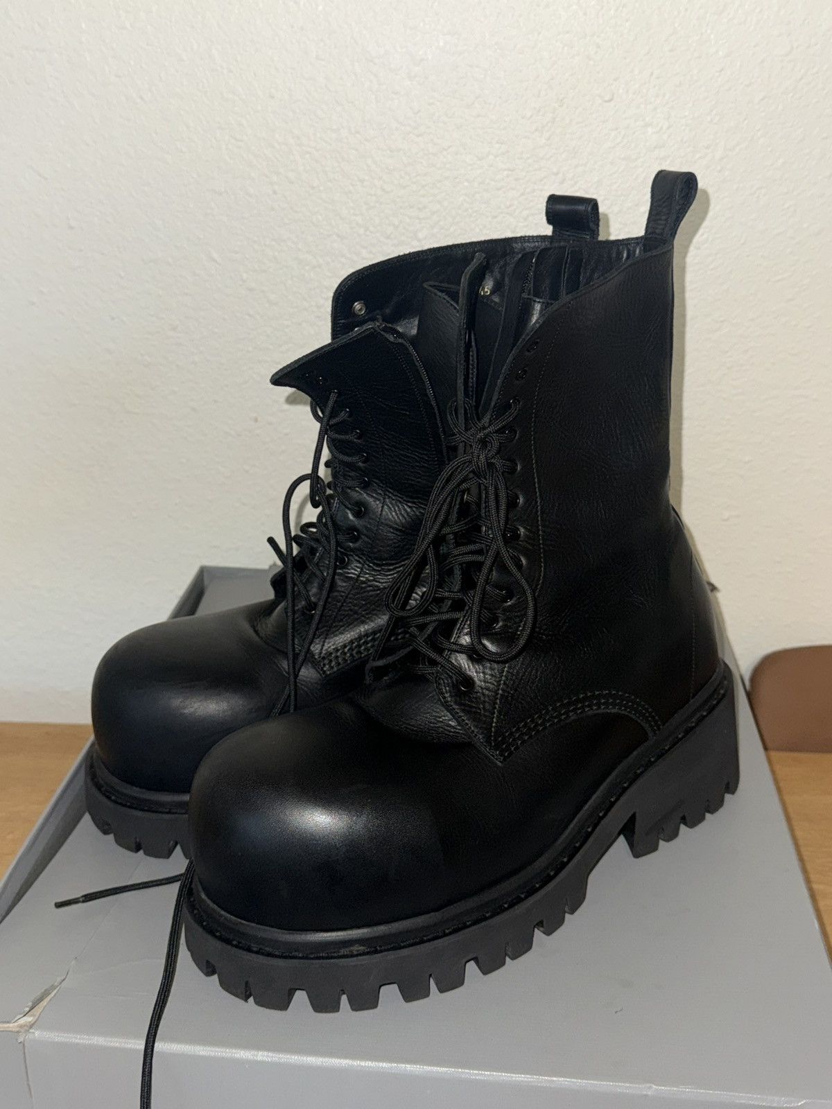 Balenciaga Balenciaga Stomper Bootie F/W24 Size US 12 / EU 45 - 5 Thumbnail
