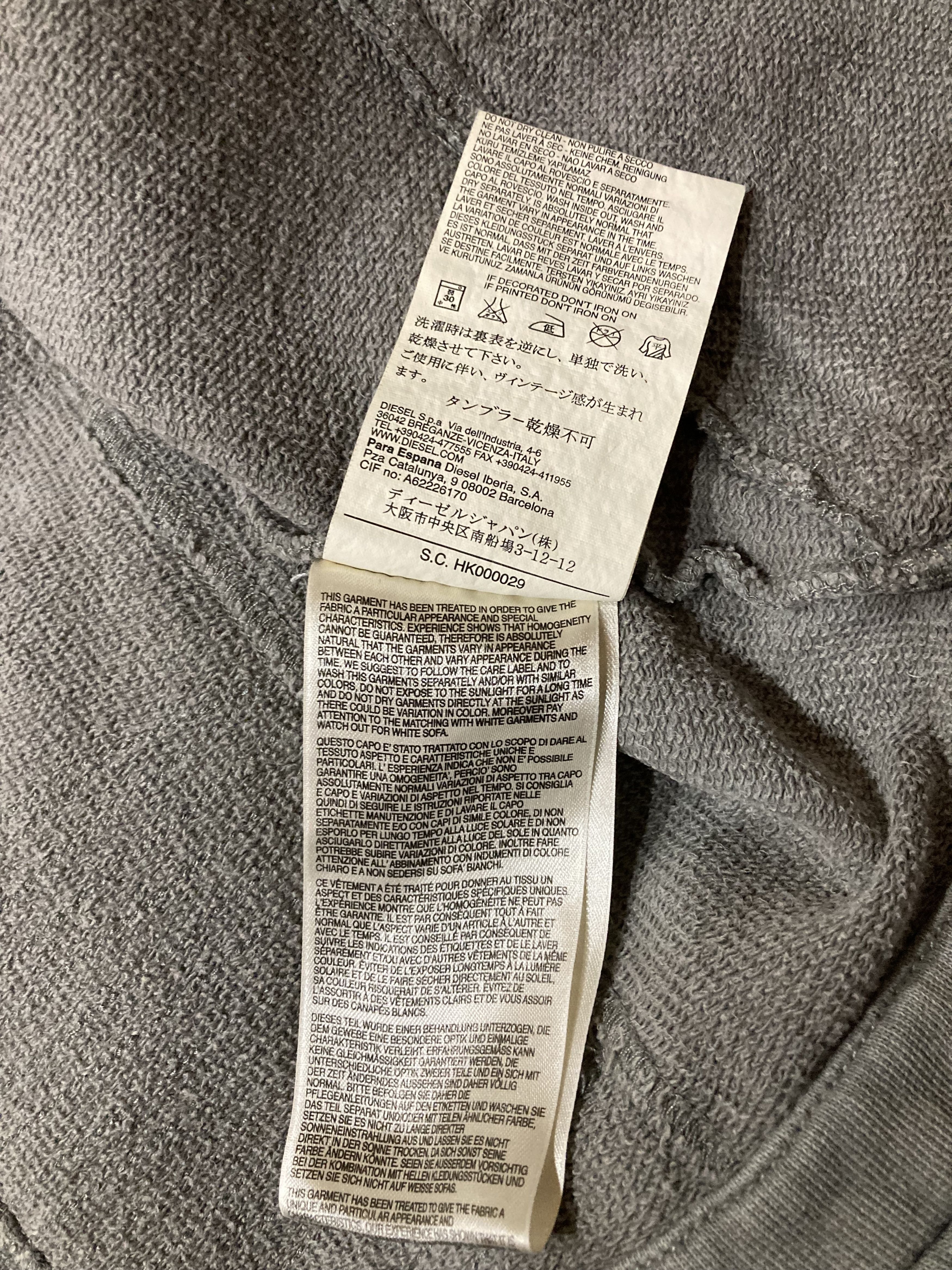 Diesel Rare Vintage Diesel Womens Utility jacket in Gray Size M / US 6-8 / IT 42-44 - 10 Thumbnail