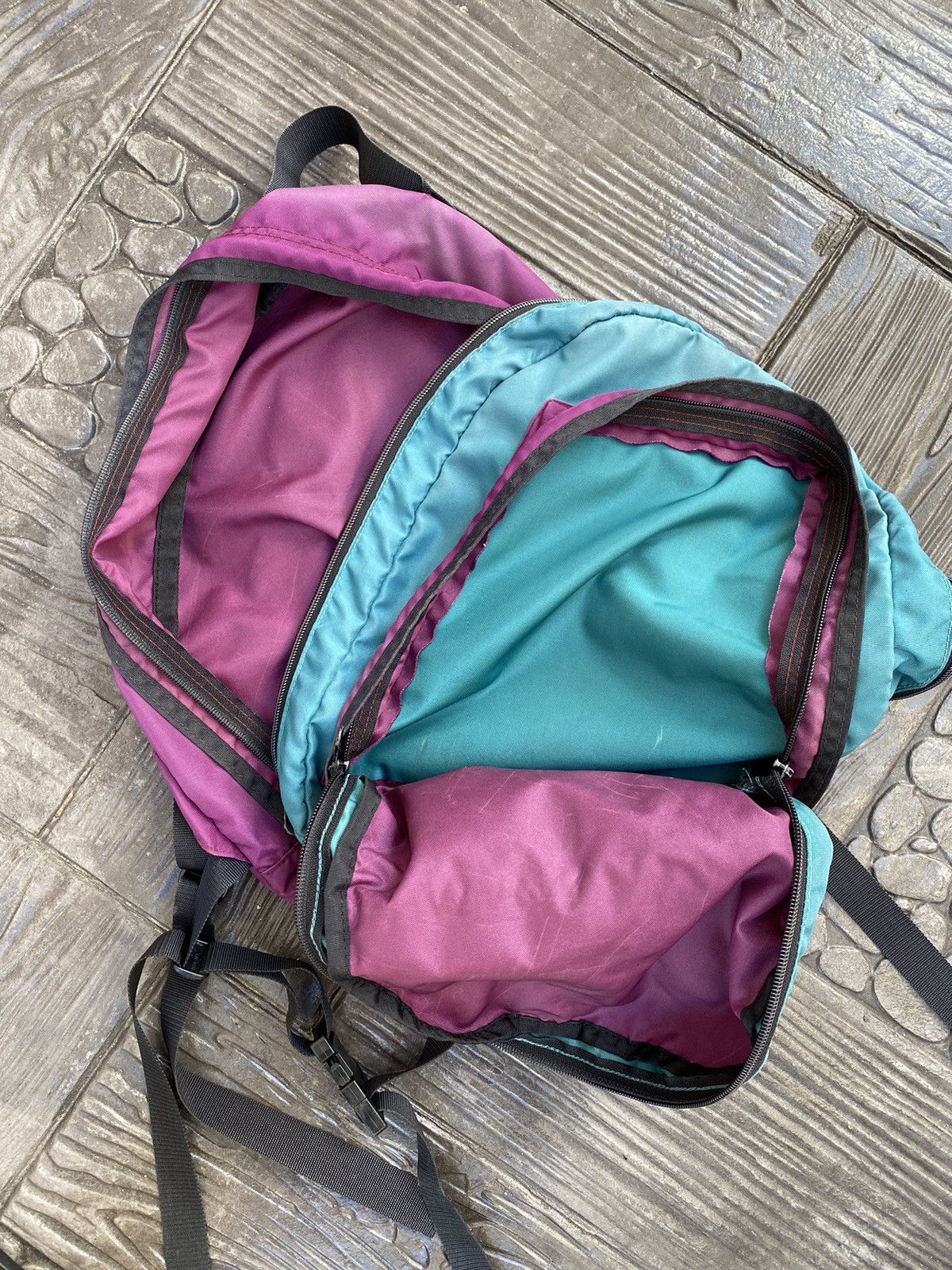 The North Face 🔥RARE🔥Vintage THE NORTH FACE Sunfaded Purple Label Daypack Size ONE SIZE - 23 Thumbnail