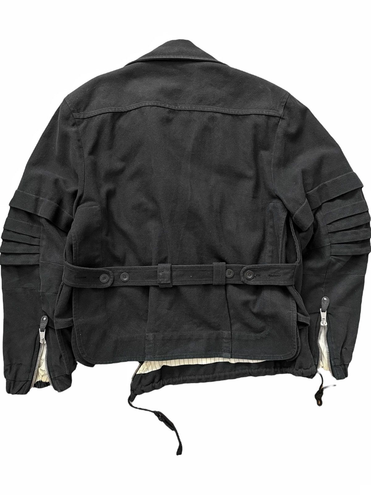 Balenciaga FW04 Nicholas Ghesquiere Aviator Armor Jacket Size US M / EU 48-50 / 2 - 2 Thumbnail