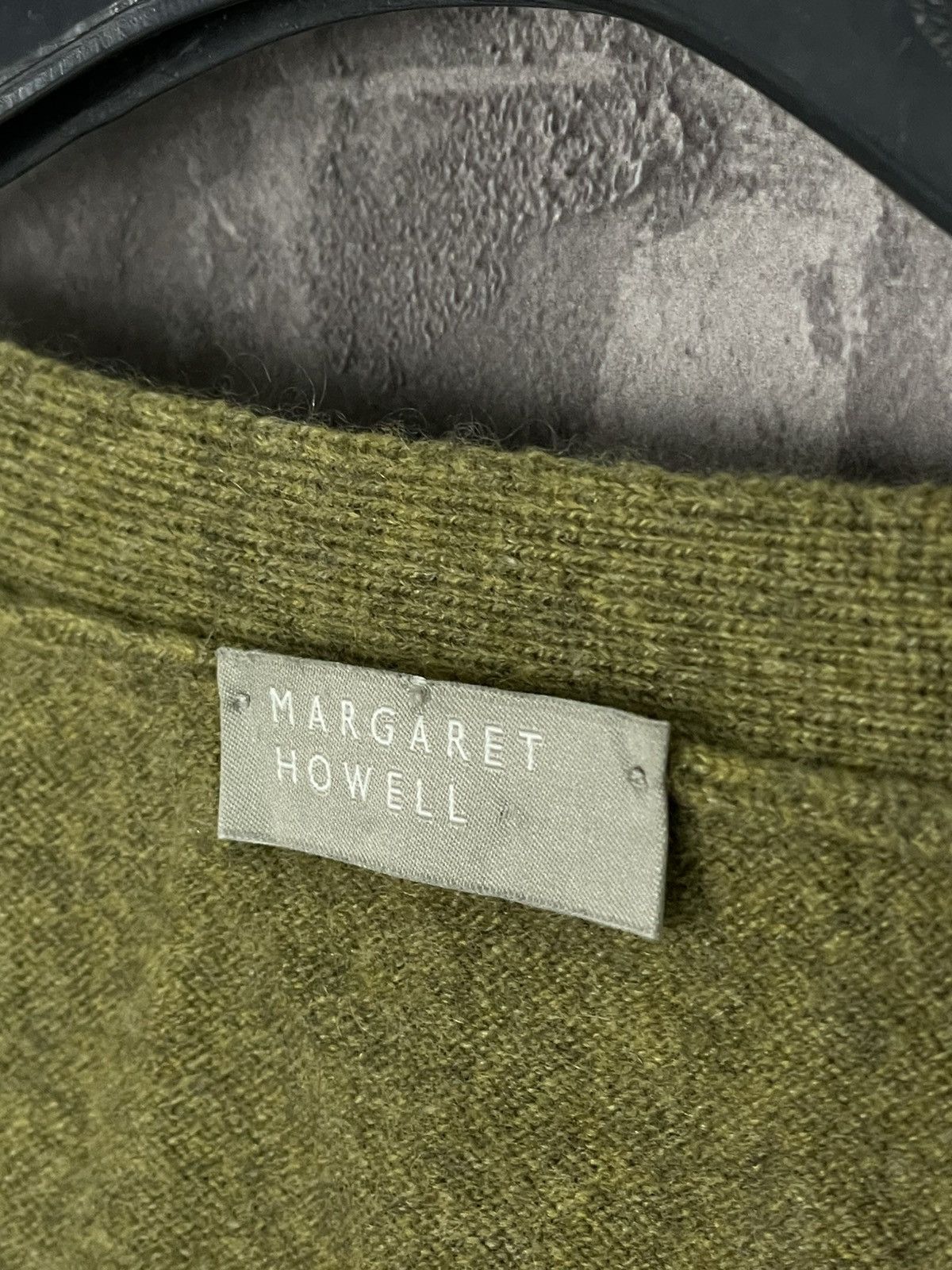 Margaret Howell × Vintage VINTAGE MARGARET HOWELL DESIGNER BUTTON SWEATER Size L / US 10 / IT 46 - 8 Thumbnail