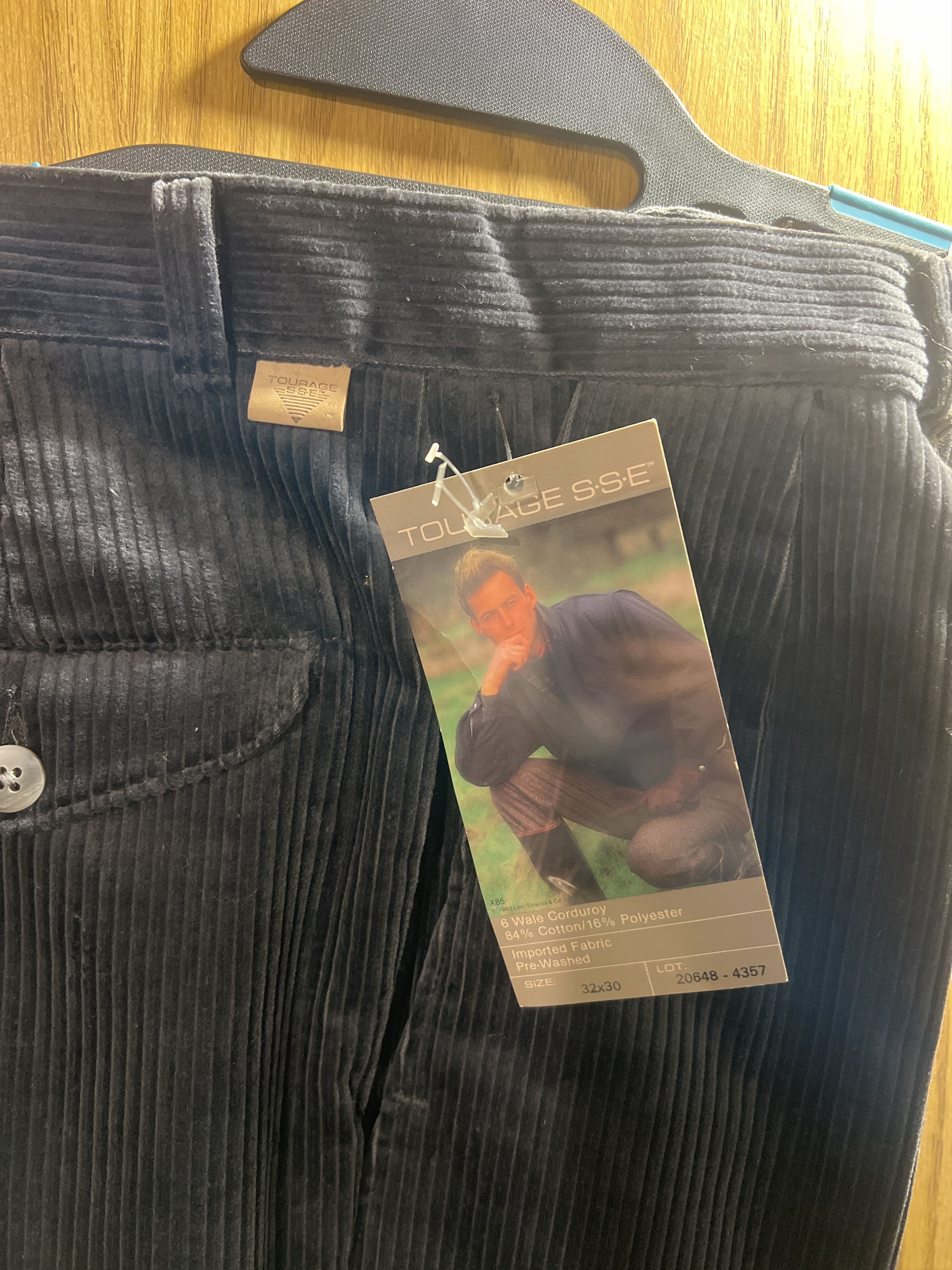 Levi's Vintage Clothing Tourage SSE by Levi’s NOS Corduroy pants Size US 32 / EU 48 - 2 Thumbnail