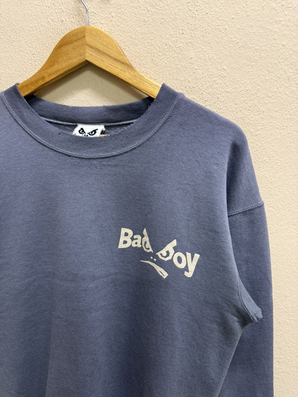 Vintage Vintage 80s Bad Boy Backhit Logo Sweatshirt Size US M / EU 48-50 / 2 - 19 Thumbnail
