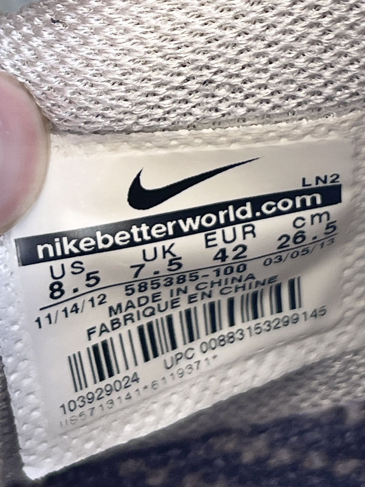 Nike STEAL! KD 5 Elite White Gold Size US 8.5 / EU 41-42 - 8 Thumbnail