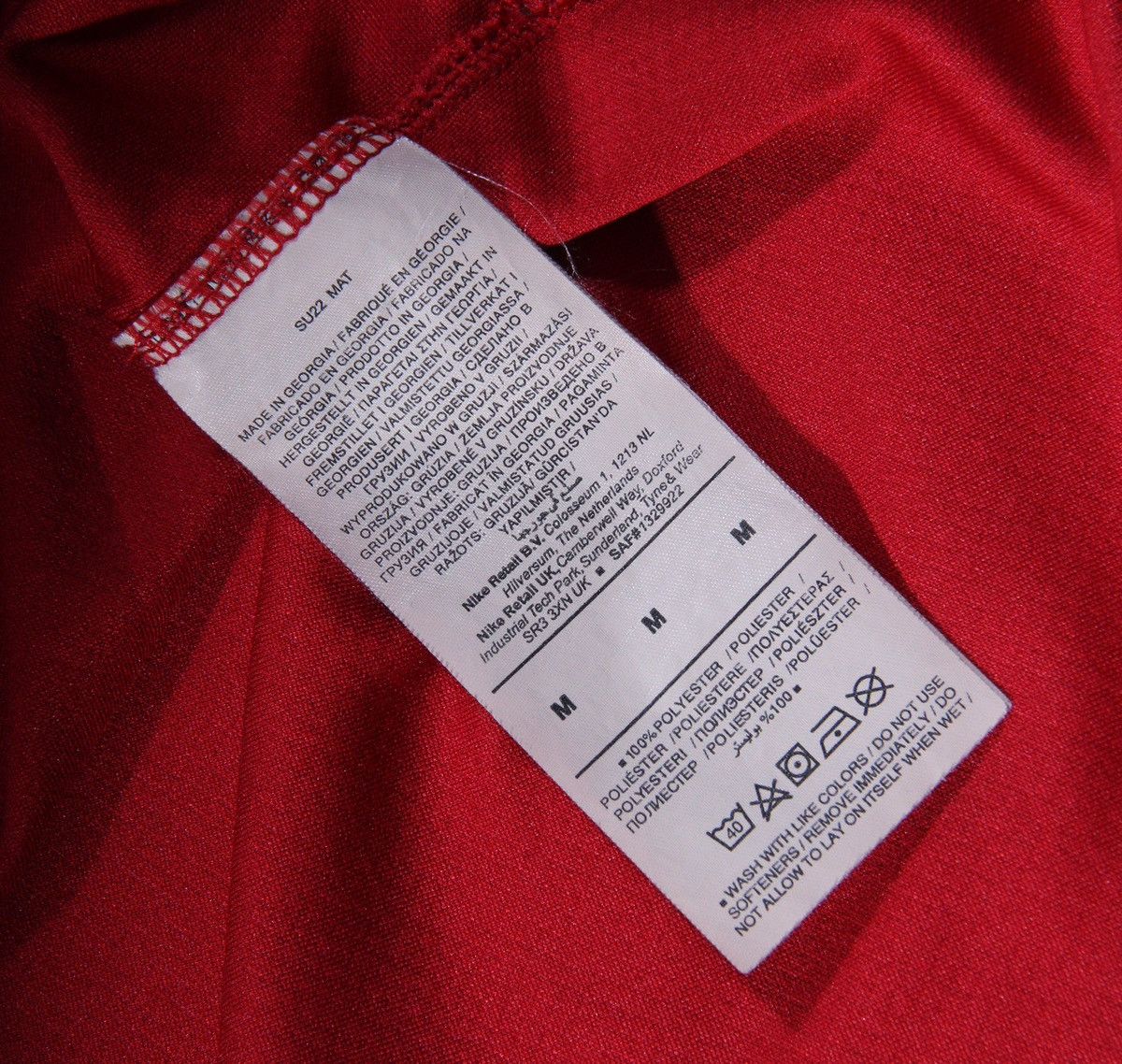 Nike Nike Liverpool 2022 Soccer Football Jersey Shirt England M Size US M / EU 48-50 / 2 - 7 Thumbnail