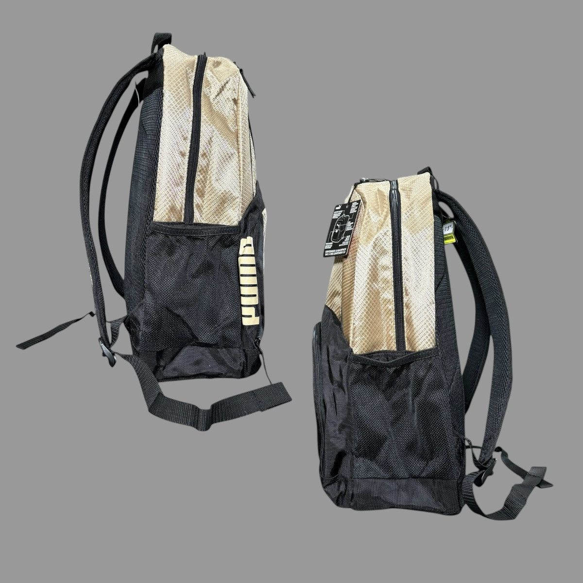 Puma Puma Unisex Contender 3.0 Laptop Backpack in Tan and Black Size ONE SIZE - 7 Thumbnail