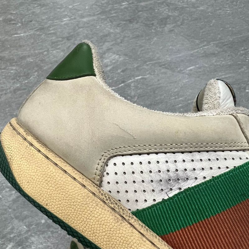 Gucci Gucci Screener Fashion Sneakers in Gray Green - Size US 8 / EU 41 - 6 Thumbnail