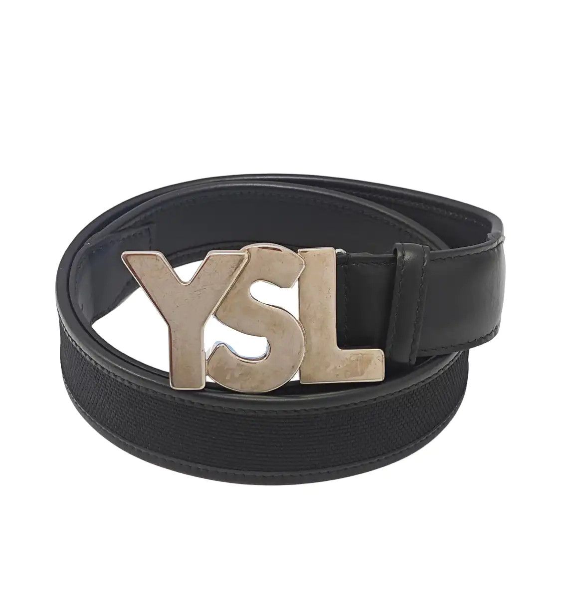 ご*ん様 SAINT LAURENT PARIS 3連 Leatehr belt Saint Laurent Paris Saint Laurent 3 Passants Belt | Grailed