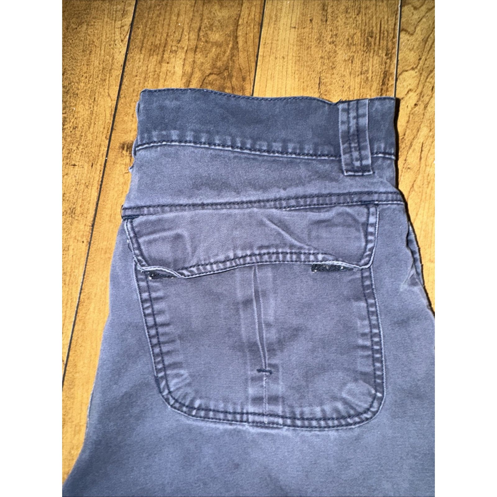 Carhartt × Dickies × Faded Glory Vintage Faded Glory Cargo Pants Blue 33x31 Size US 33 - 2 Thumbnail
