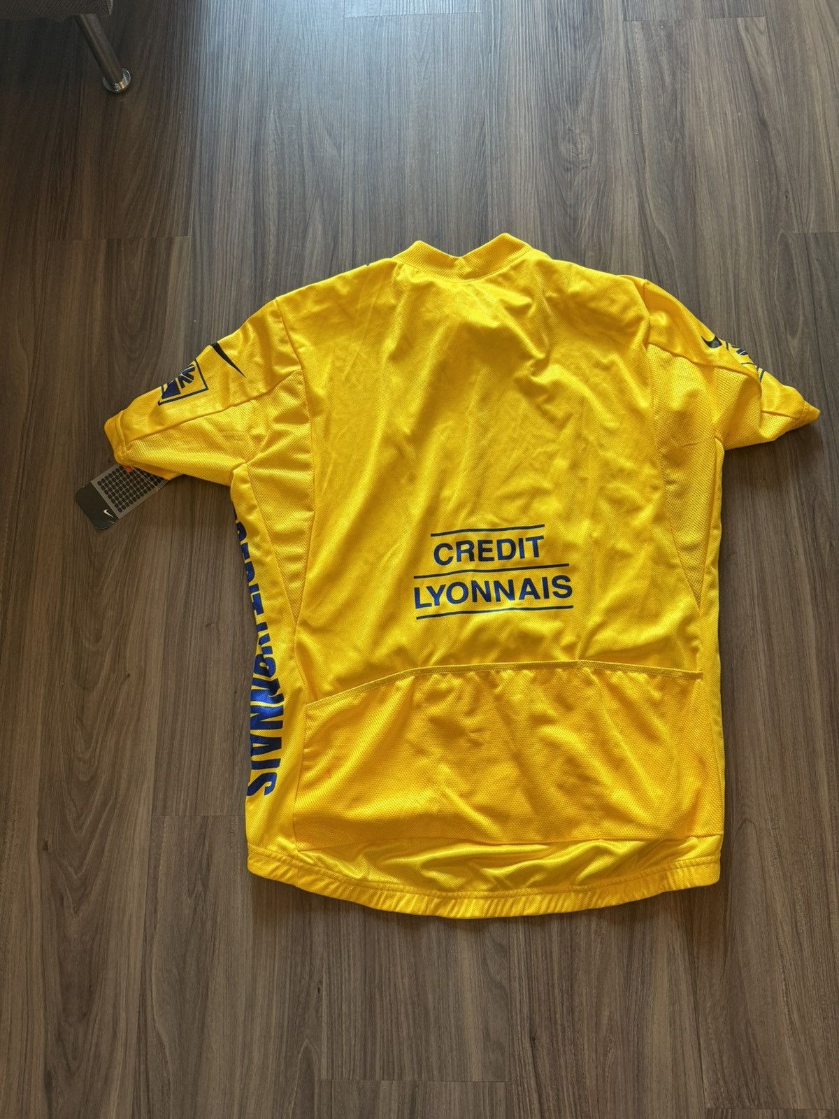 Nike Nike Tour de France Credit Lyonnais Yellow Jersey XXL Size US XXL / EU 58 / 5 - 4 Thumbnail