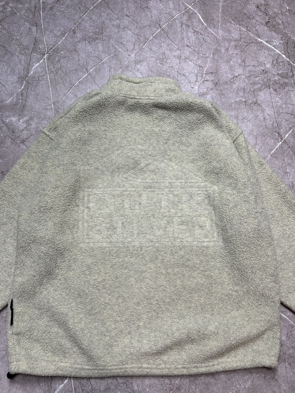 Quiksilver × Vintage Vintage Quikcsilver Grey Polar Fleece 1/4 Zip Sweatshirt Size US S / EU 44-46 / 1 - 9 Thumbnail