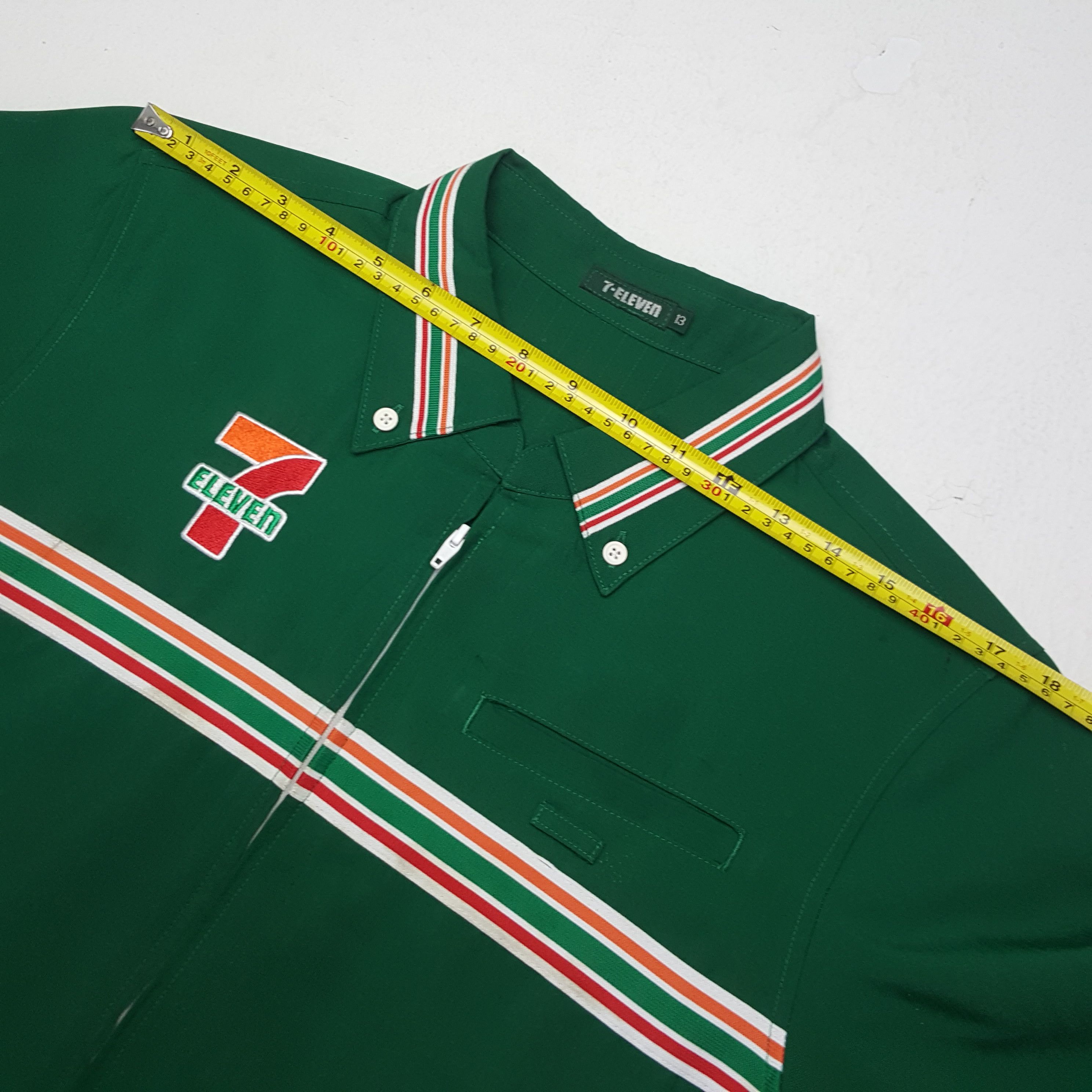 Japanese Brand × Vintage Vintage 7 Eleven Embroidery Logo Worker Uniform Jacket Size US S / EU 44-46 / 1 - 6 Thumbnail