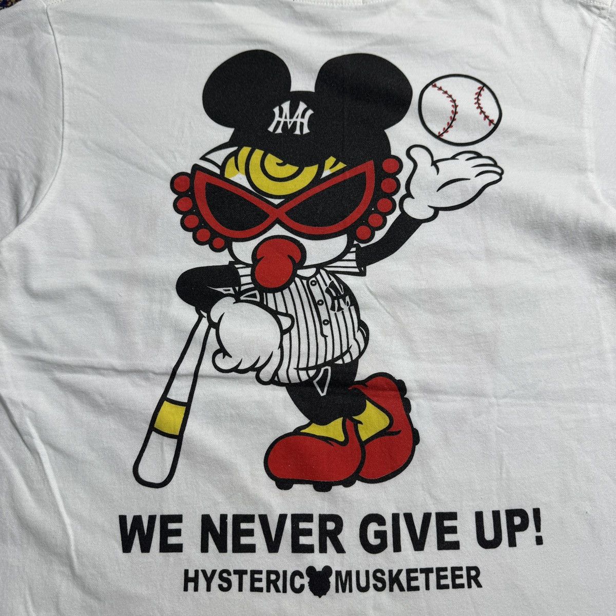 Hysteric Glamour 19x27.5 Hysteric Mini Musketeer Baseball club Y2K tee Size US S / EU 44-46 / 1 - 5 Thumbnail