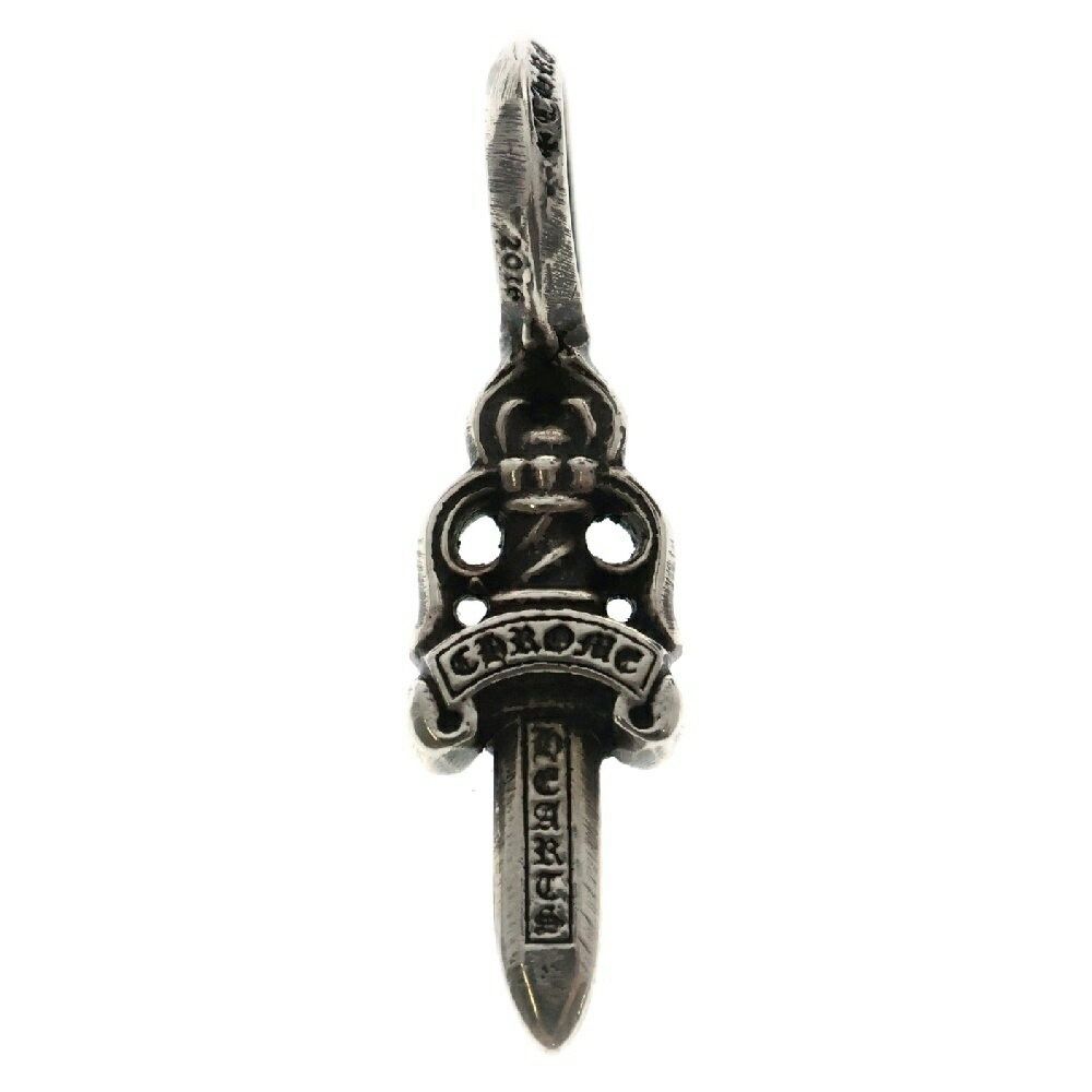 Chrome Hearts RHODIUM Chrome Hearts Necklace Dagger Zip
