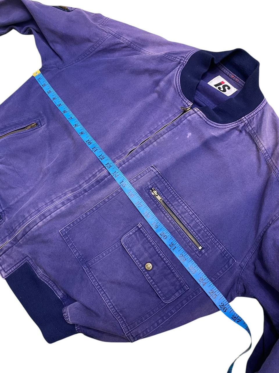 Issey Miyake WORN VINTAGE 80S ISSEY MIYAKE CARE INSTRUCTION FADED PURPLE Size US M / EU 48-50 / 2 - 21 Thumbnail