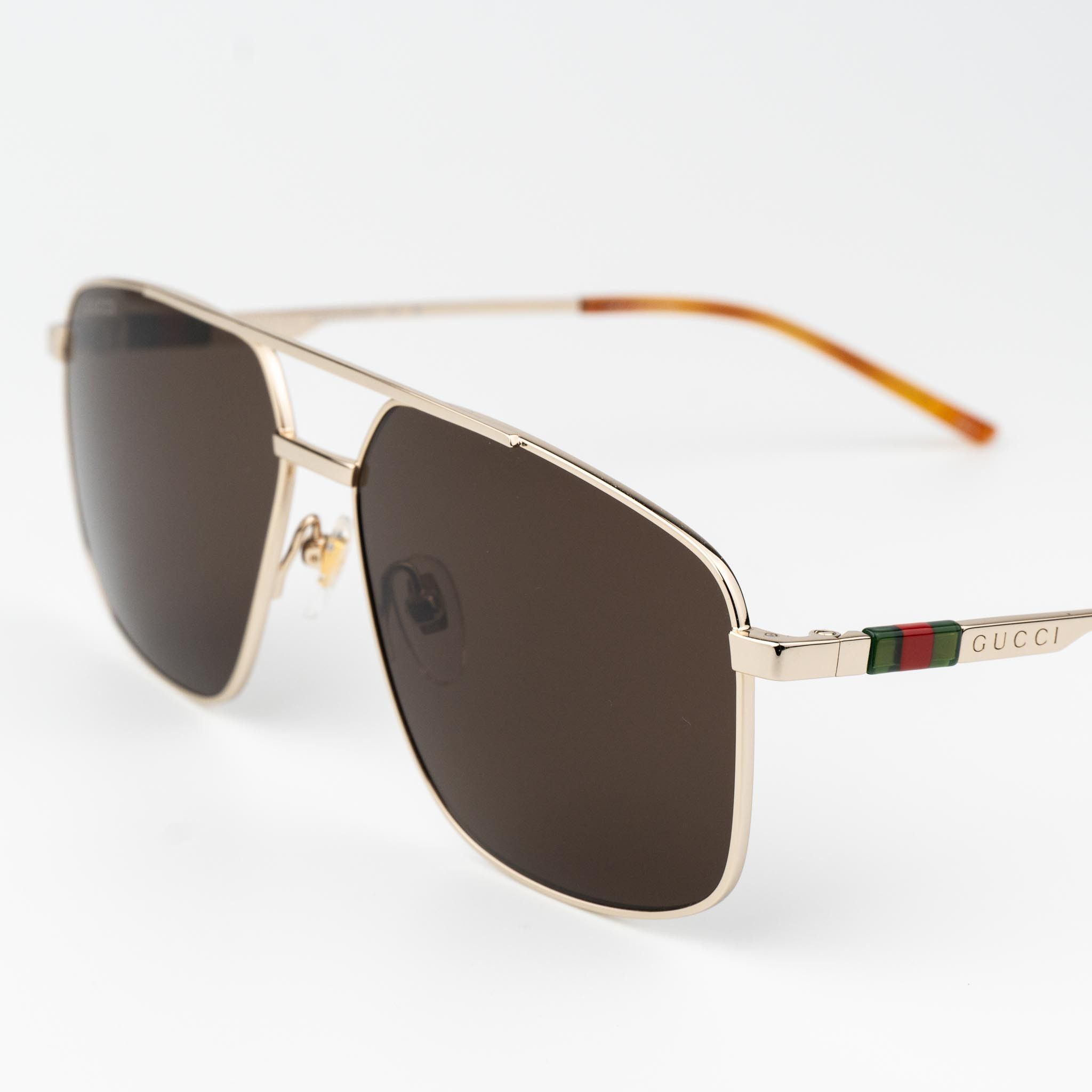 Gucci Gucci Men NAVIGATOR Sunglasses Aviator GG1676S 002 BRAND NEW Size ONE SIZE - 5 Thumbnail