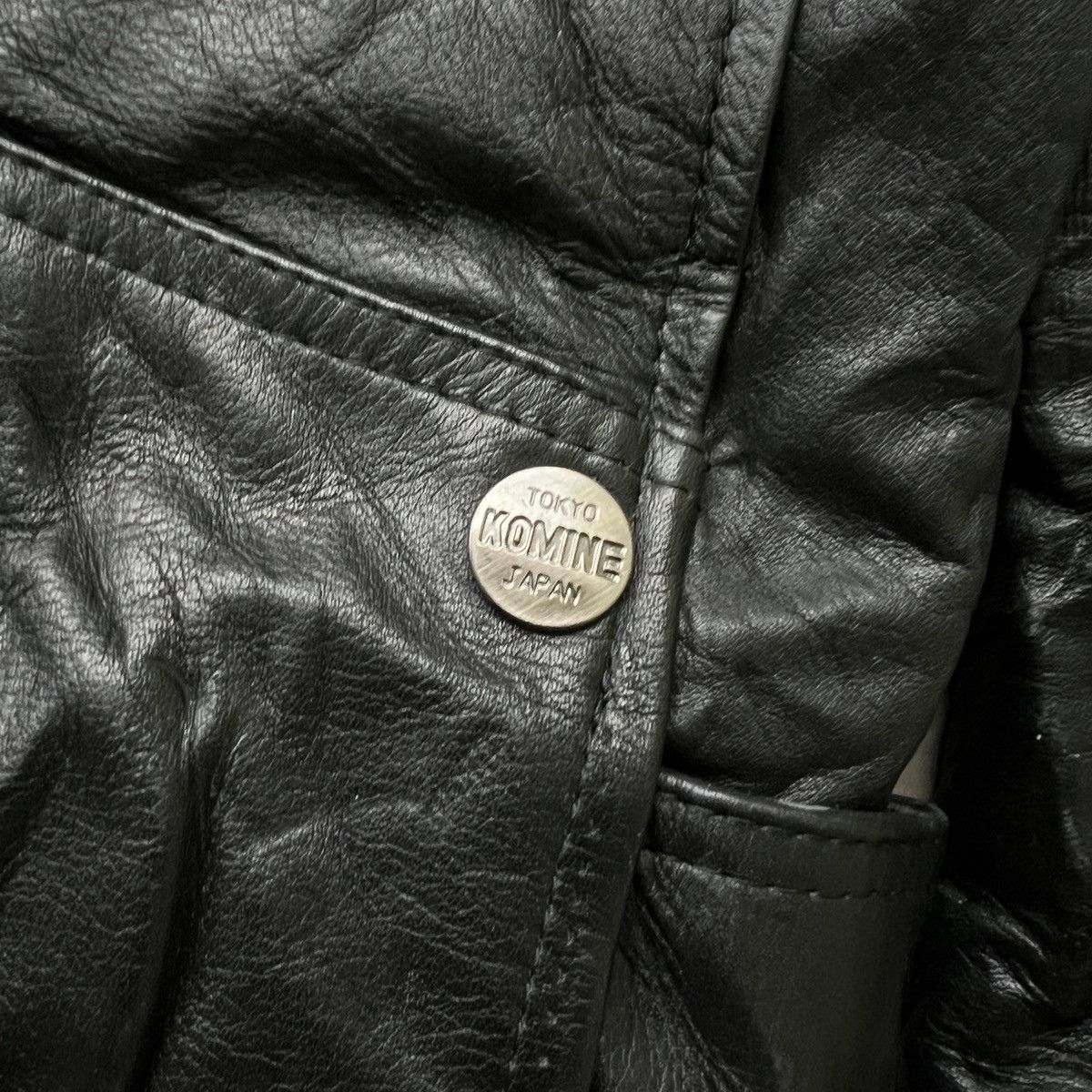 Kadoya Vintage Komine Tokyo Japan Motorcycle rider Avant Garde Size US M / EU 48-50 / 2 - 12 Thumbnail