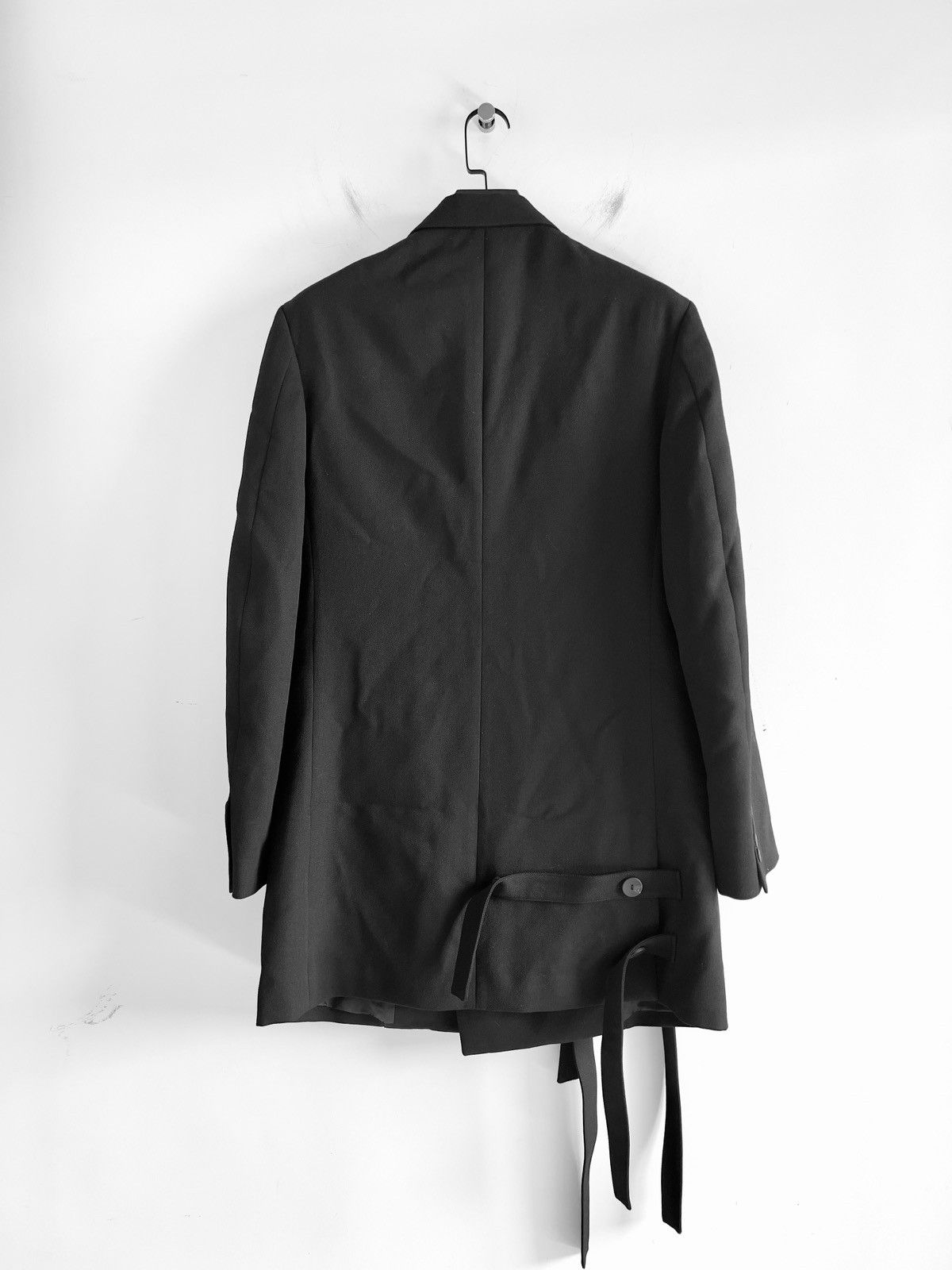 Yohji Yamamoto Yohji Yamamoto Pour Homme - 5 BELTS DOUBLE BREASTED JACKET Size US L / EU 52-54 / 3 - 3 Thumbnail
