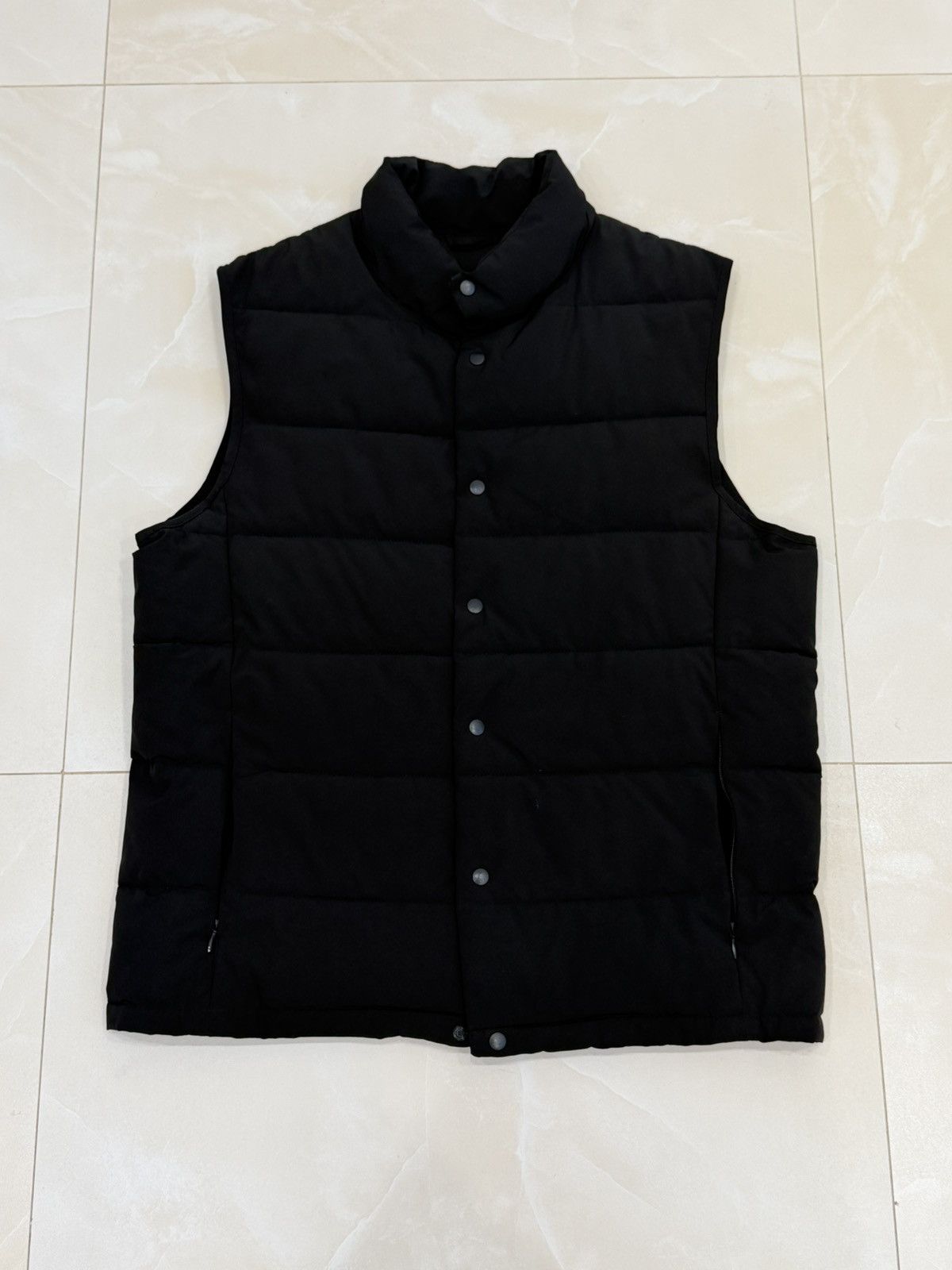 Zara Zara Puff Button Vest Size US M / EU 48-50 / 2 - 2 Thumbnail