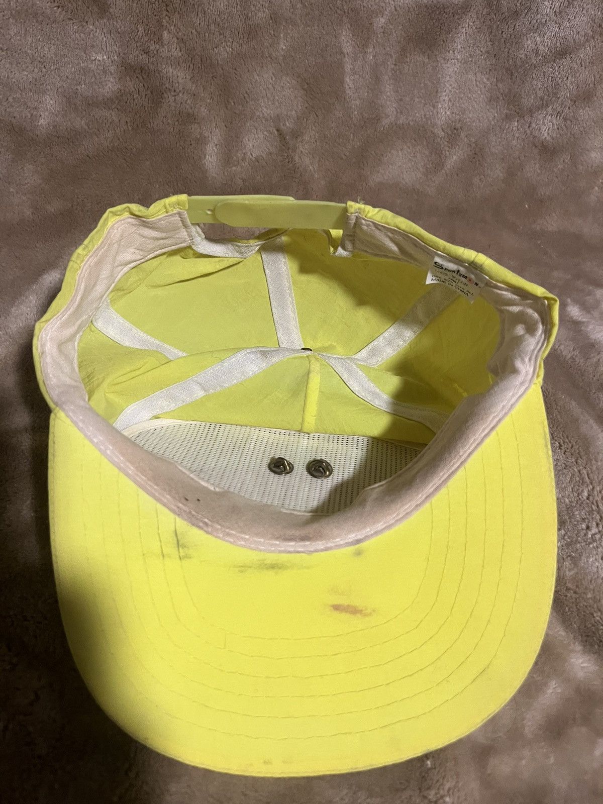 New Era Vintage 90’s Mariners Neon Green Lightweight Trucker Hat Size ONE SIZE - 7 Thumbnail