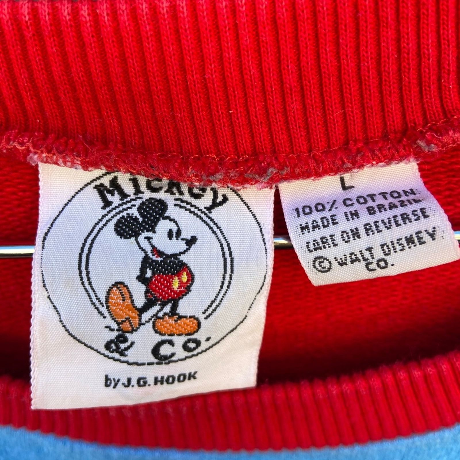 Mickey & Co. VTG Steamboat Willie Mickey Mouse sweatshirt Size L / US 10 / IT 46 - 4 Thumbnail