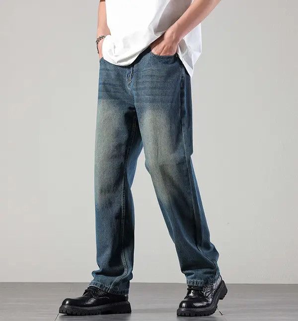 Japanese Brand Fuyuka x Asai Vintage casual washed versatile simple jeans Size US 32 / EU 48 - 6 Thumbnail