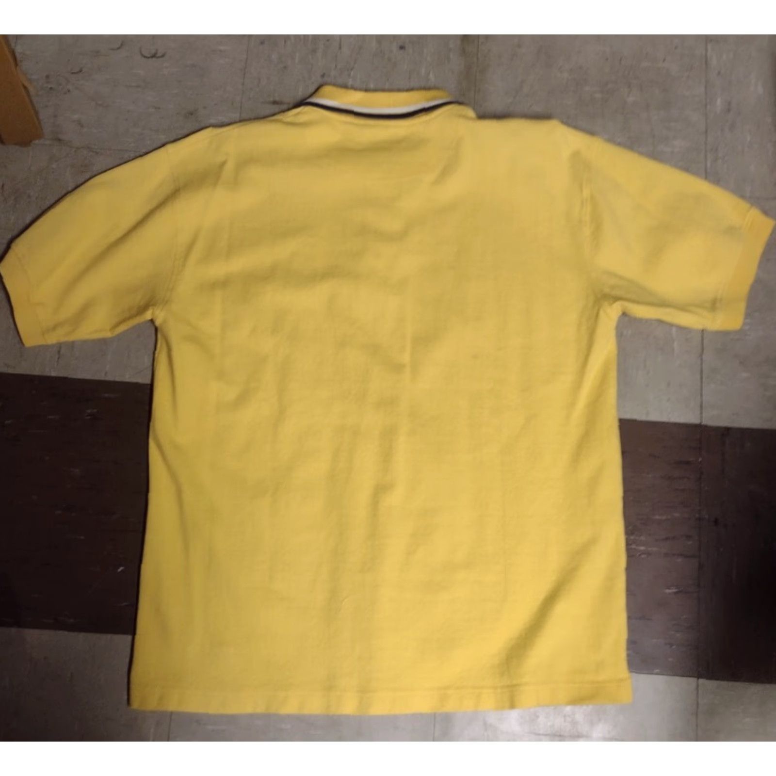 Vintage VINTAGE NBC Experience Polo Shirt NBC Sports Men Large Yellow Short Sleeve / Golf Polo / 100% Cotton / Embroidered Logo / Light Wash / Regular Fit Size US L / EU 52-54 / 3 - 4 Thumbnail
