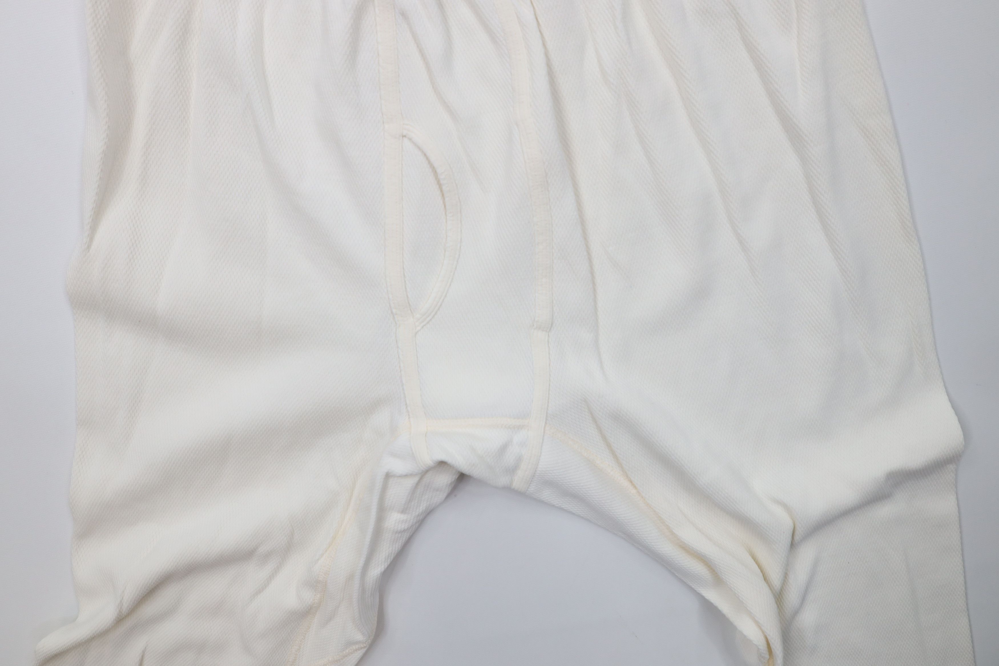 Carhartt Vintage Carhartt Thermal Waffle Knit Base Layer Pants Cream Size US 36 / EU 52 - 5 Thumbnail