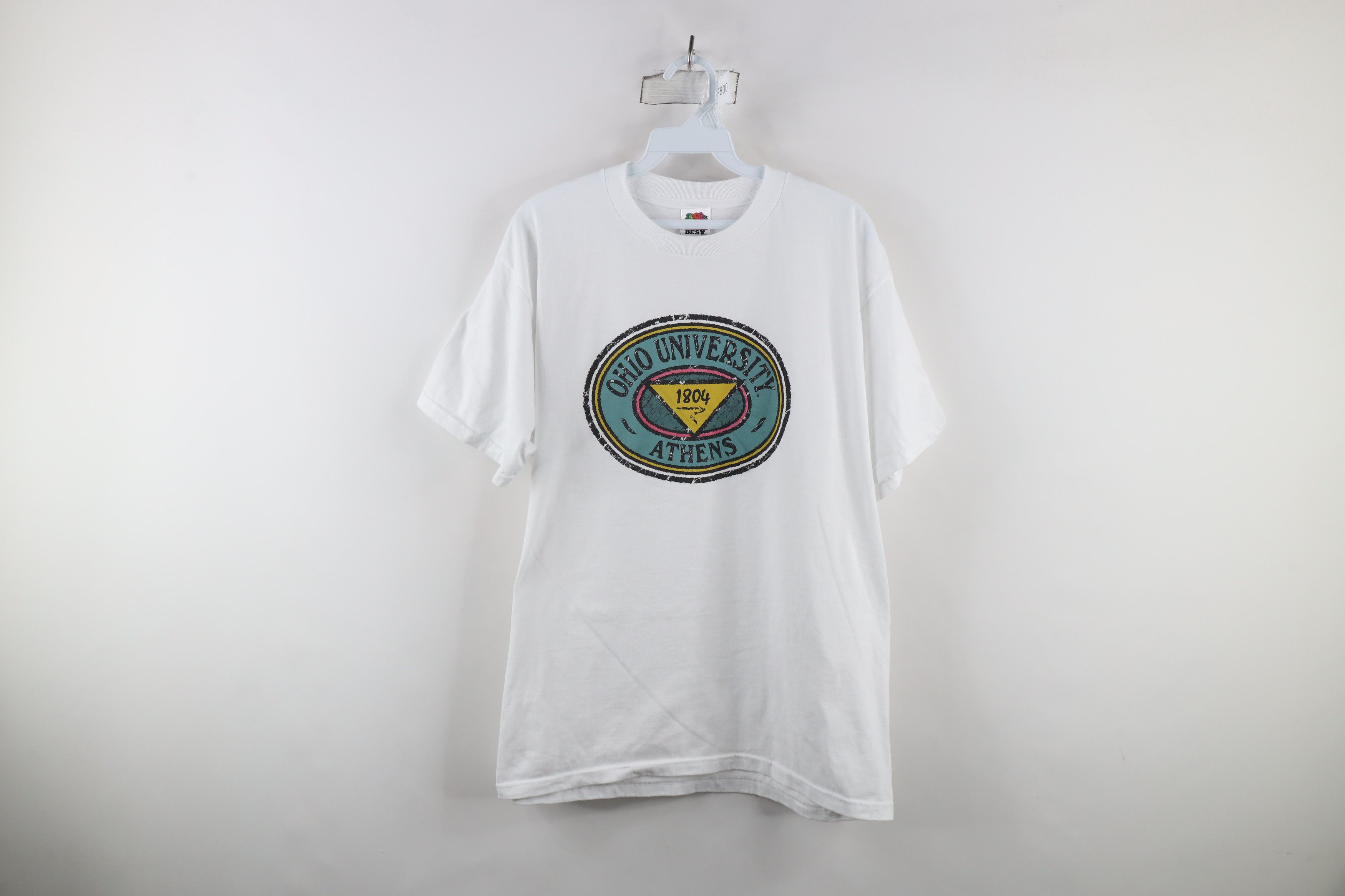 Vintage Vintage 90s Out Ohio University Athens Short Sleeve T-Shirt Size US L / EU 52-54 / 3 - 1 Thumbnail
