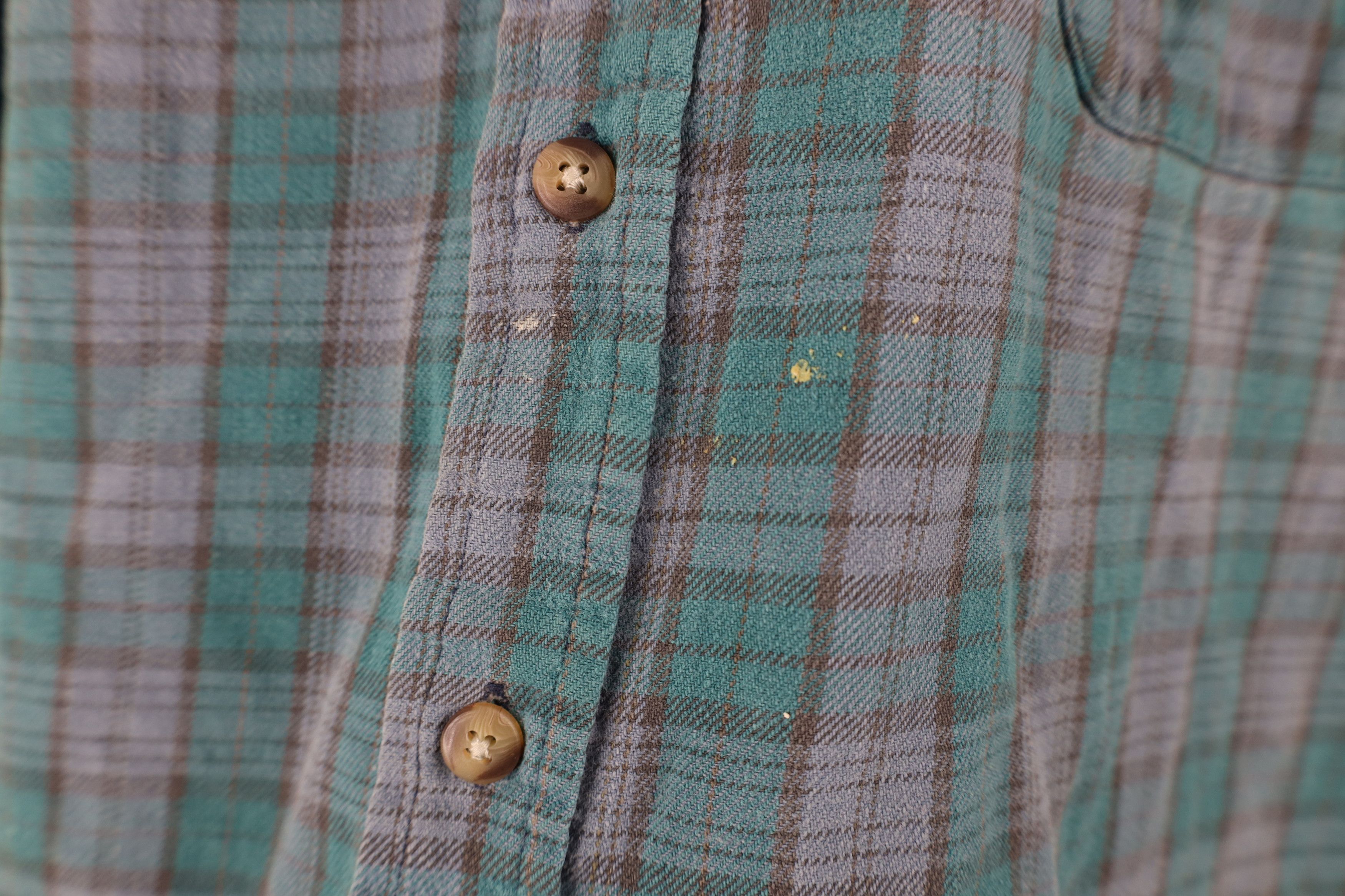 Vintage Vintage 90s Streetwear Flannel Collared Button Down Shirt Size US M / EU 48-50 / 2 - 7 Thumbnail