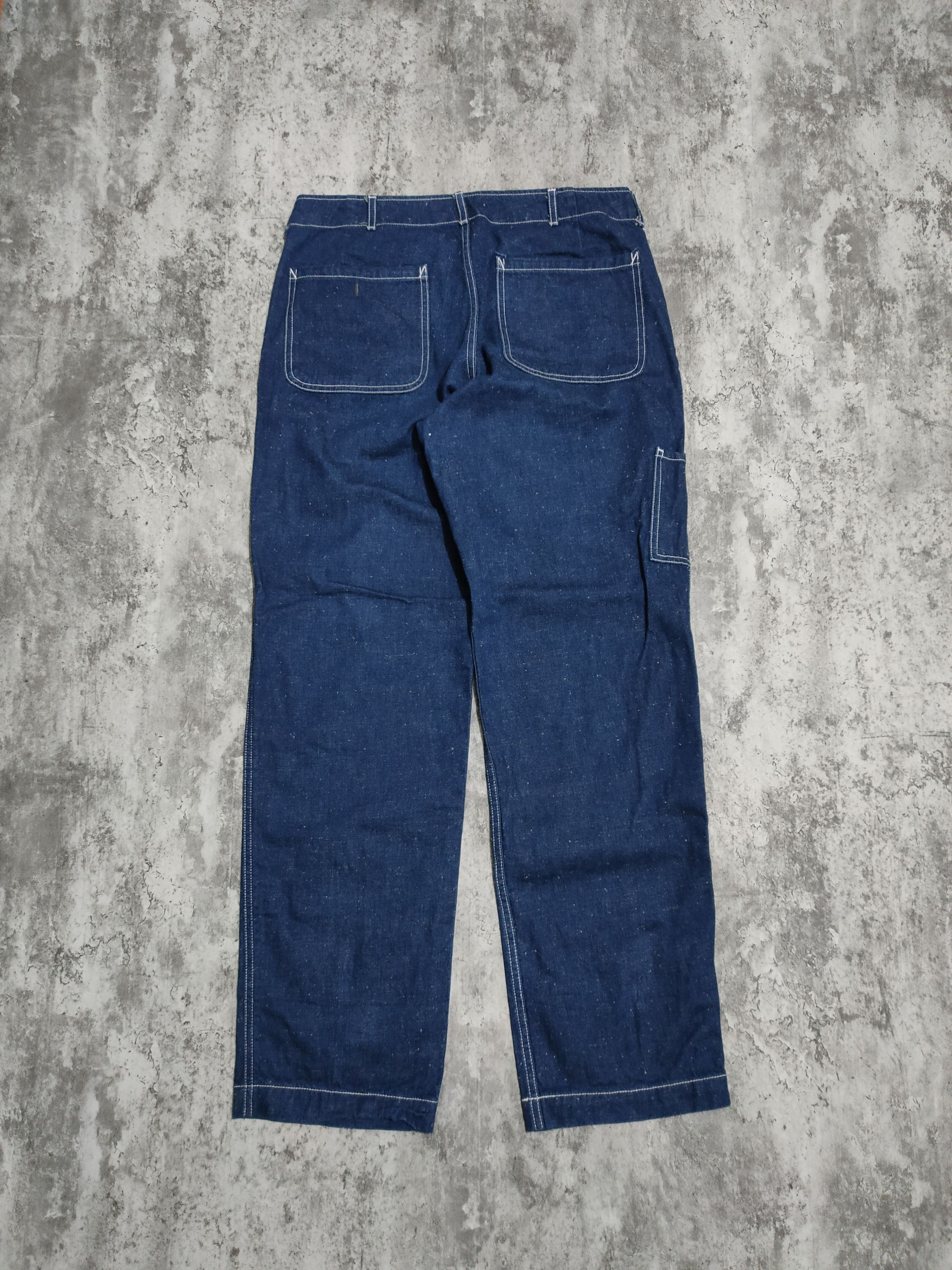 Japanese Brand × URBAN RESEARCH DOORS Urban Research Doors Carpenter Denim Pans Size US 33 - 2 Thumbnail