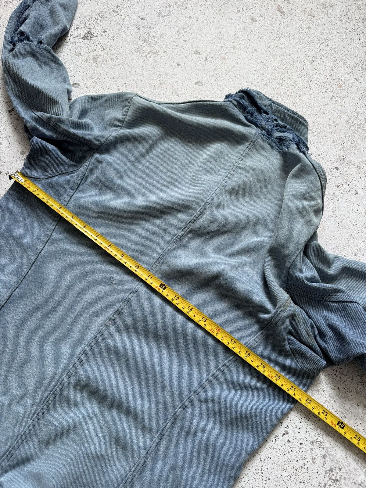 Vintage Vintage 60s french chore jacket distressed faded blue Size US M / EU 48-50 / 2 - 11 Thumbnail