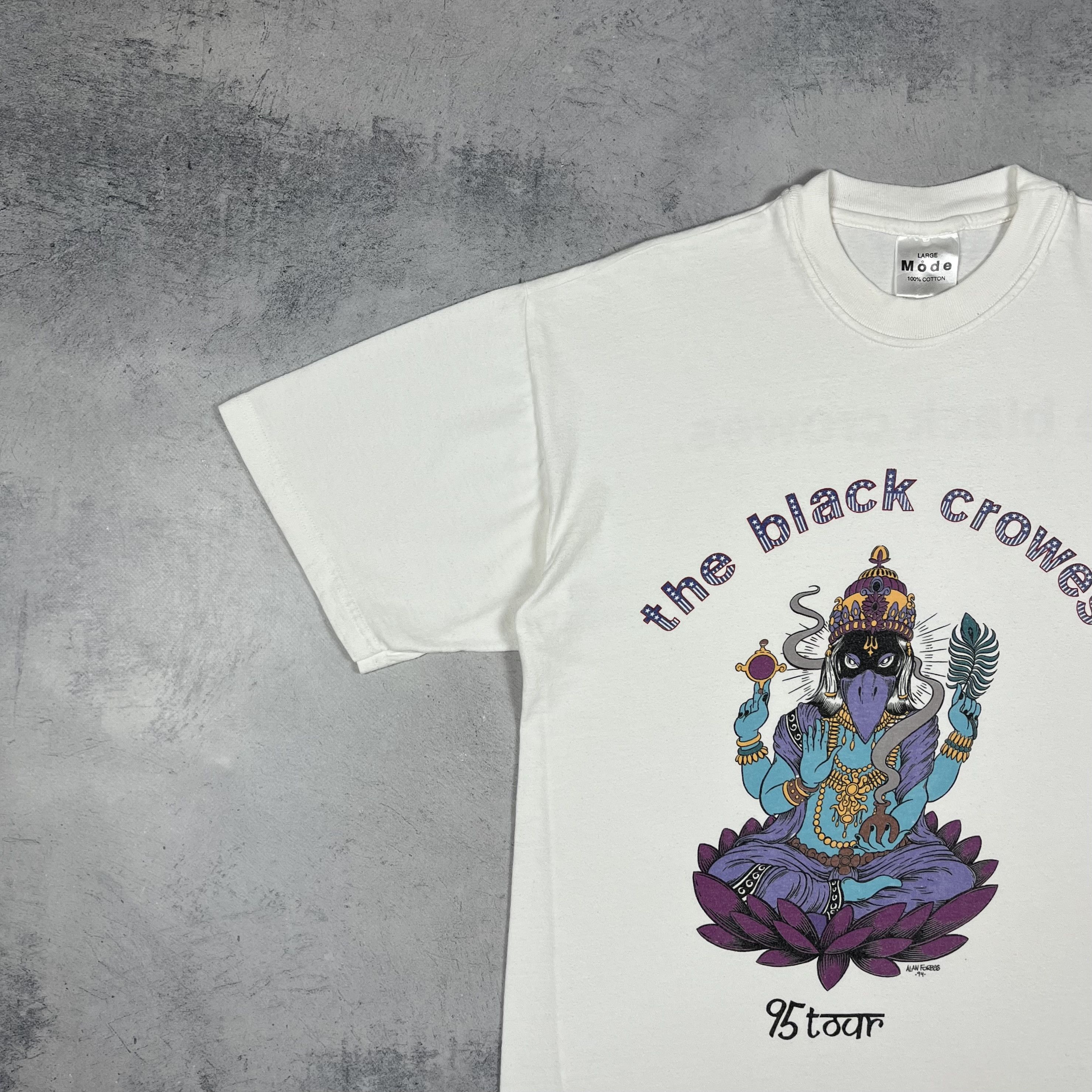 Band Tees Vintage The Black Crowes Tour Rock Band T Shirt 1995 Size US L / EU 52-54 / 3 - 5 Thumbnail