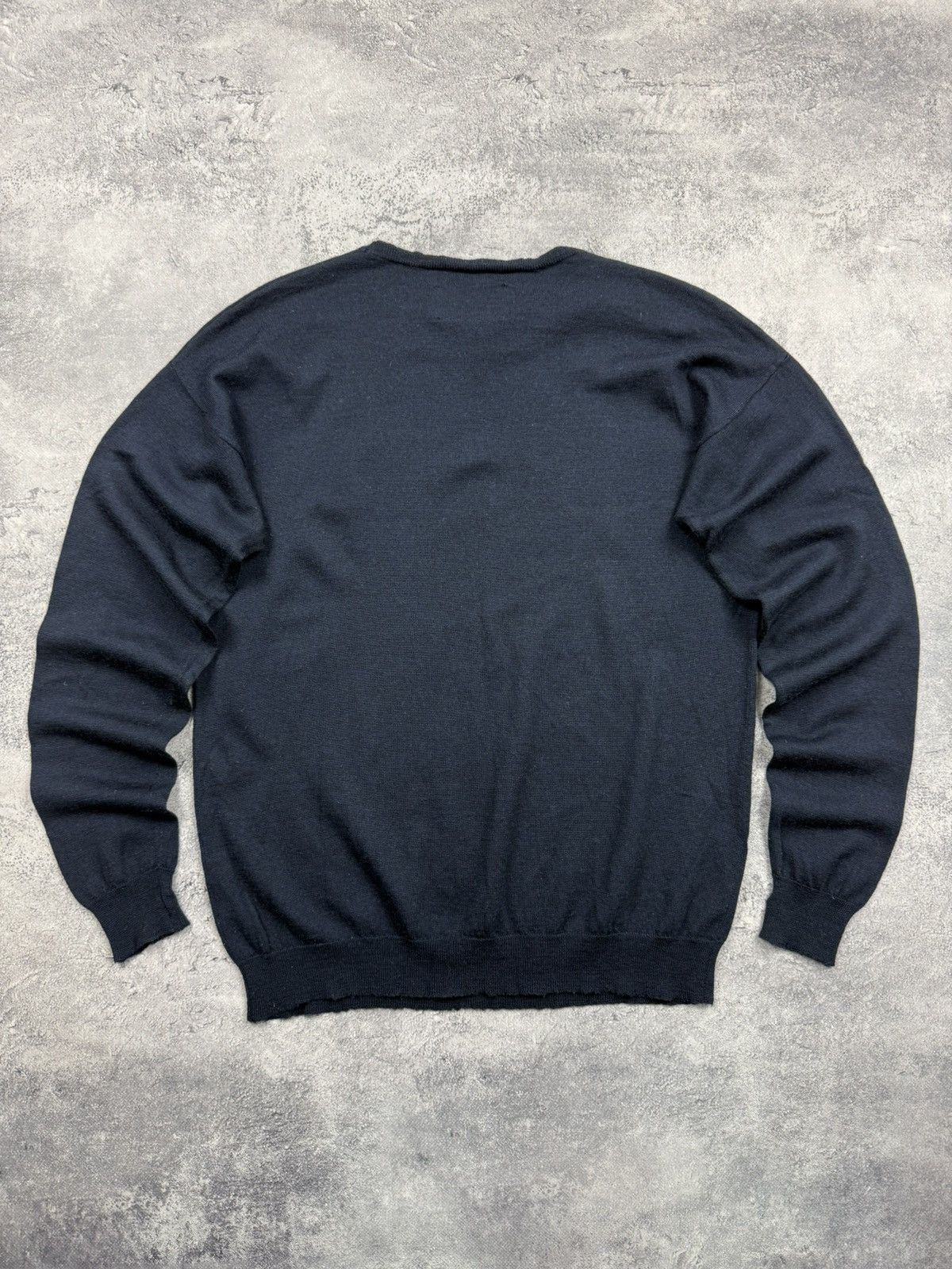 Zadig & Voltaire Zadiq & Voltaire Sweater Navy Jumper Big Logo Streetwear Size US M / EU 48-50 / 2 - 12 Thumbnail