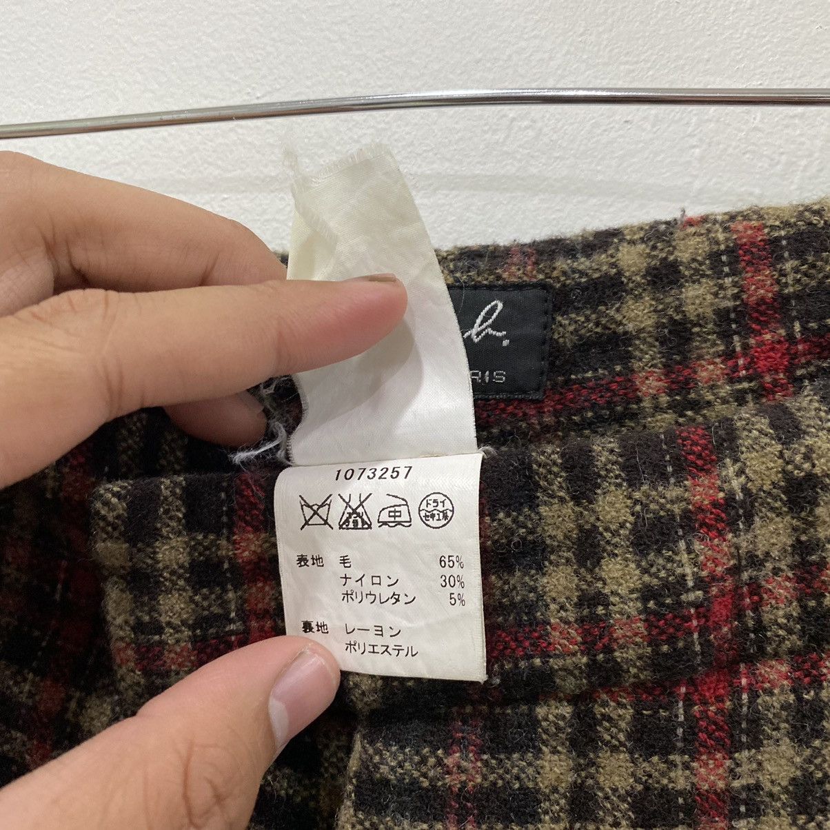 Designer × Japanese Brand × agnes b. Agnes B Plaid Check Wool Pants Size US 29 - 6 Thumbnail