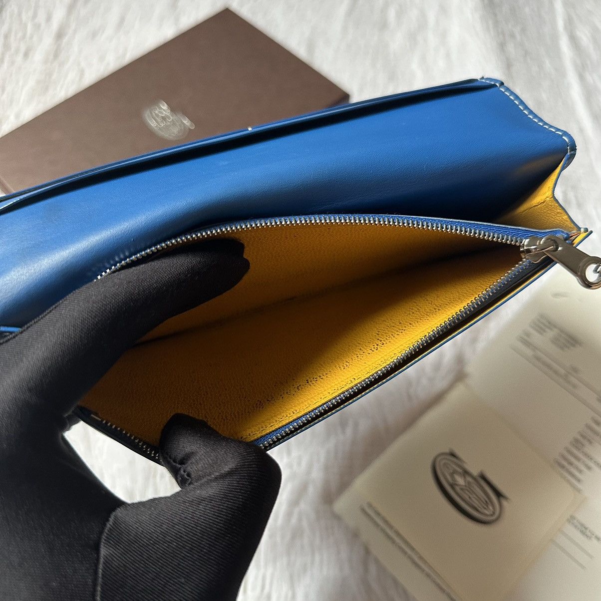 Goyard Goyard Richelieu Long Wallet Blue Size ONE SIZE - 9 Thumbnail