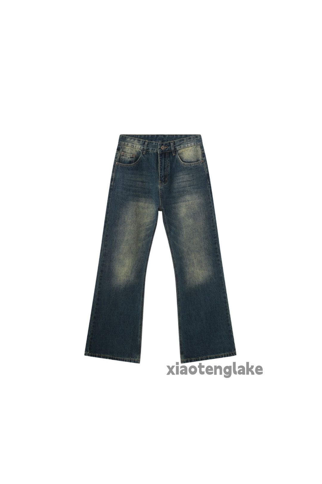 Jean × Vintage washed faded cleanfit yuppie y2k bootcut flared jeans Size US 28 / EU 44 - 8 Thumbnail