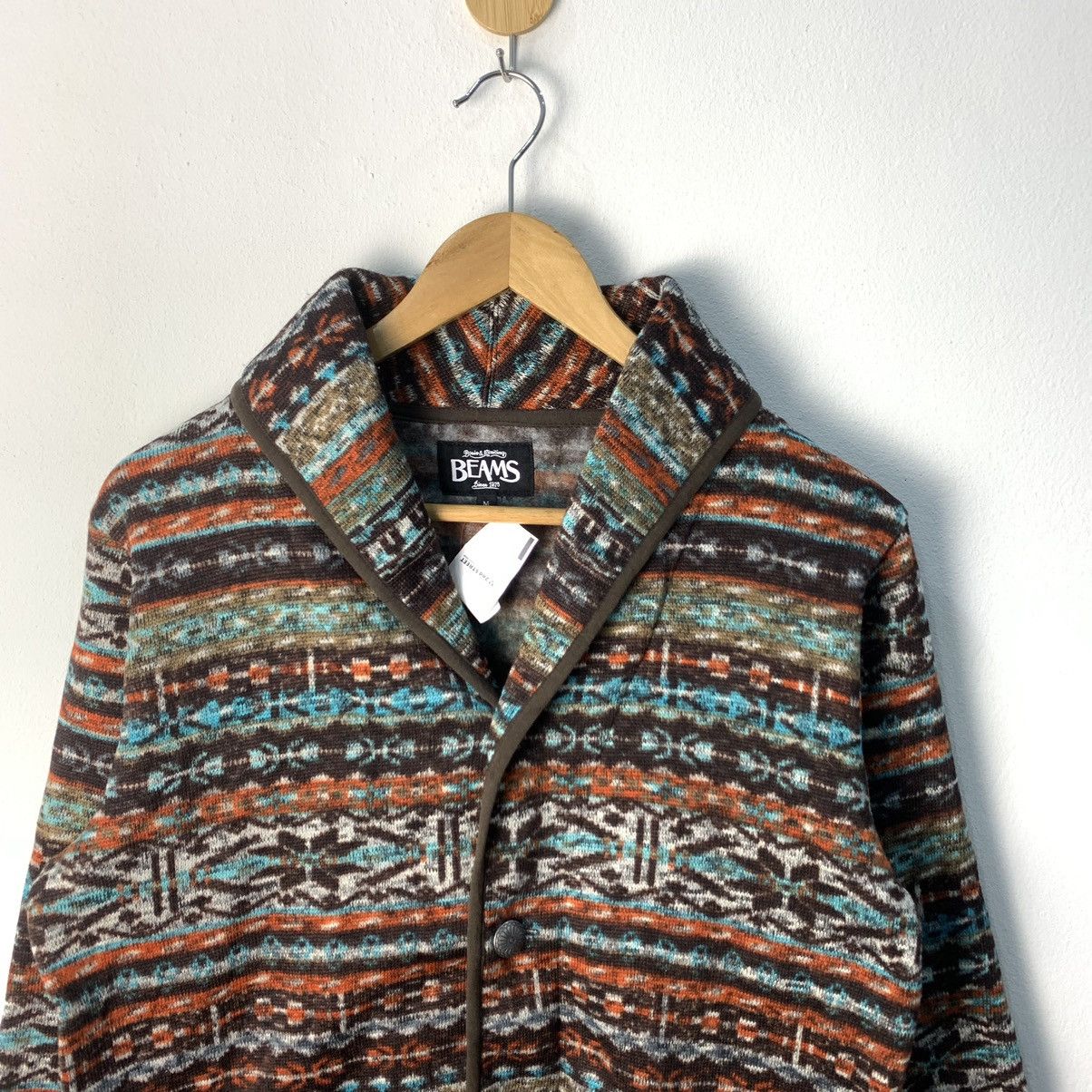 Beams Plus × Japanese Brand SALTWATER COWBOY X BEAMS FLEECE JACKET Size US M / EU 48-50 / 2 - 5 Thumbnail