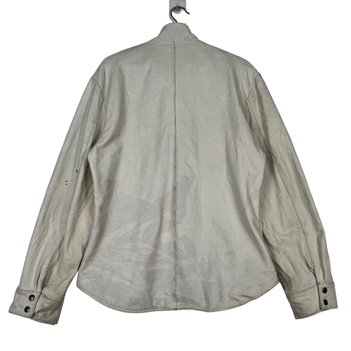 Kadoya 🔥 OUTLAW TOKYO JAPAN LEATHER SHIRT JACKET Size US L / EU 52-54 / 3 - 8 Thumbnail