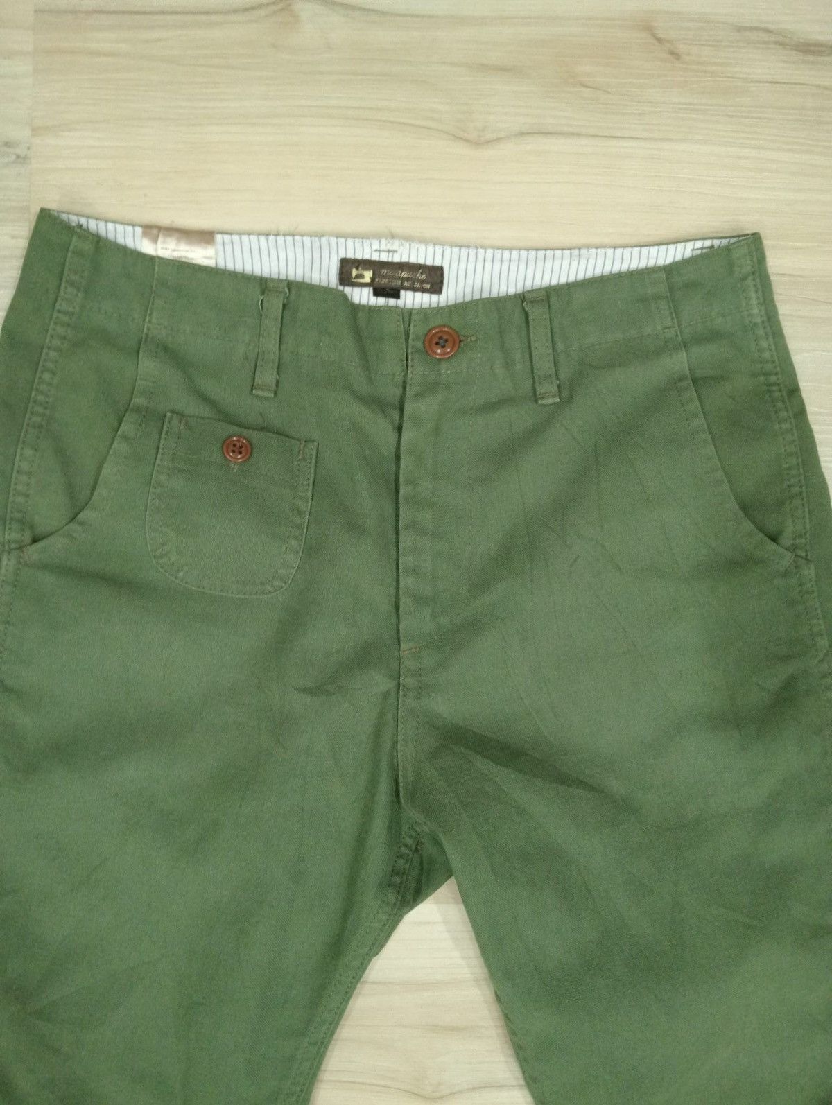 Japanese Brand Vintage Mc Apache Military Pant Size US 32 / EU 48 - 3 Thumbnail