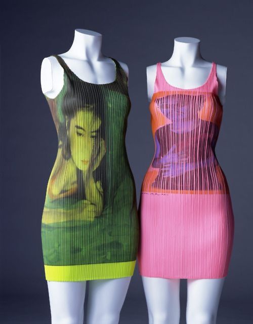 Issey Miyake Very Rare Issey Miyake x Nobuyoshi Araki Pleats Please Dress Size ONE SIZE - 14 Thumbnail