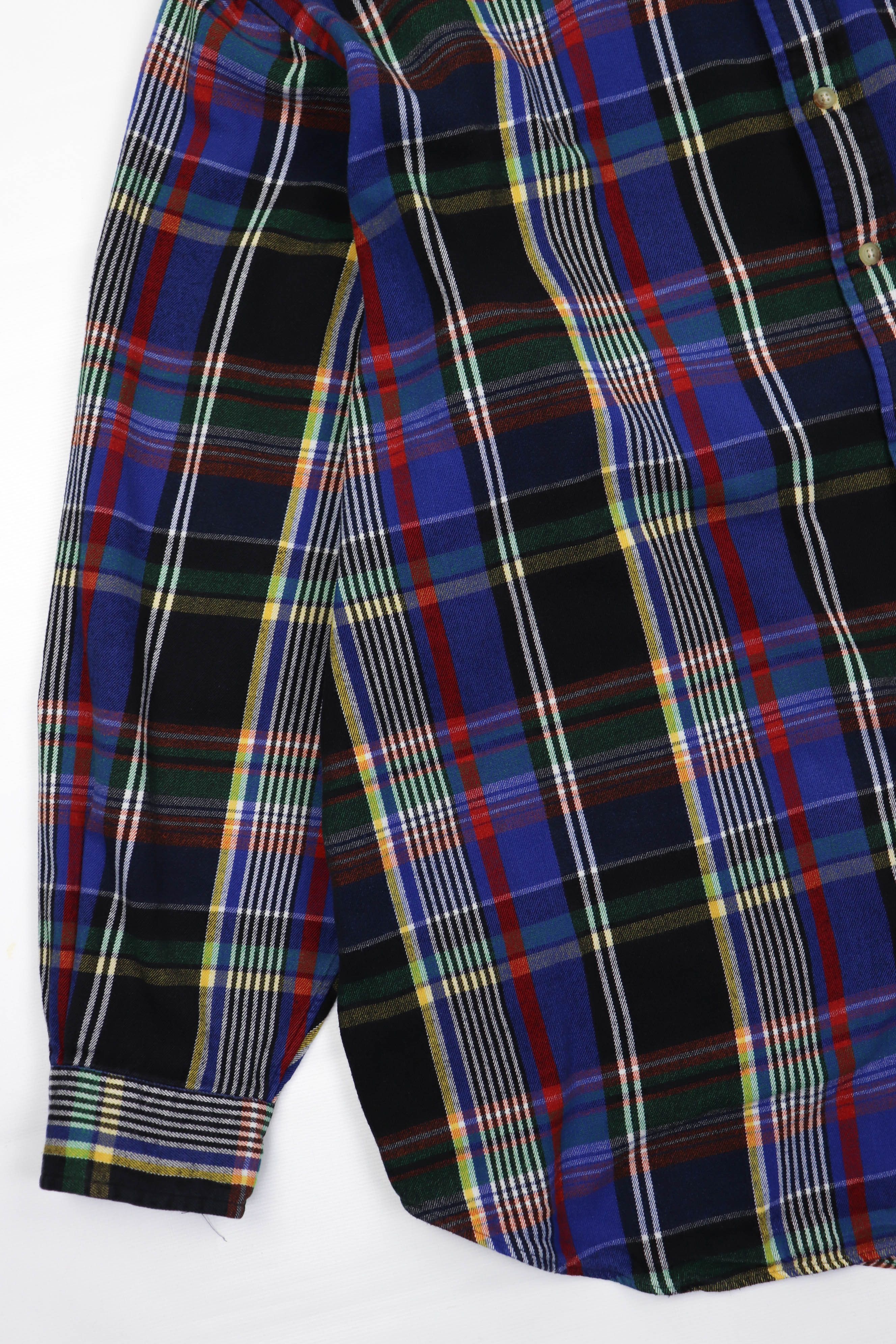 Polo by Ralph Lauren Vintage 90s Plaid Check Flannel Shirt