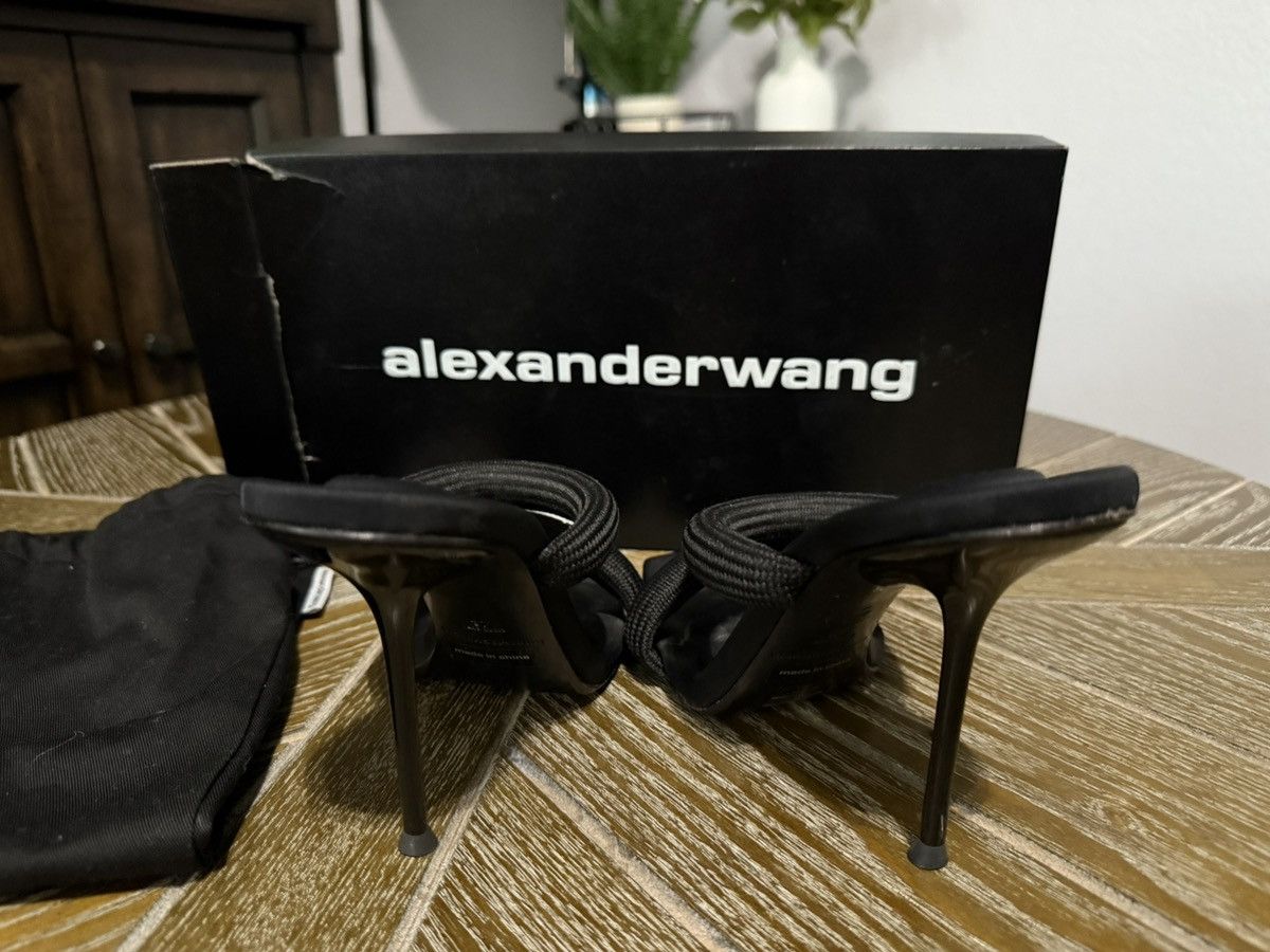 Alexander Wang Alexander Wang Black Strappy Sandals Size US 7 / IT 37 - 2 Thumbnail