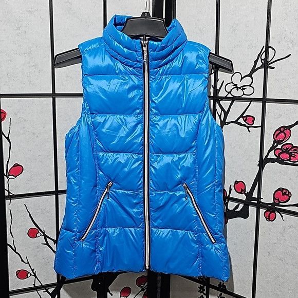 Other Anorak Blue Puffer Vest Size Medium NWT Size M / US 6-8 / IT 42-44 - 1 Thumbnail